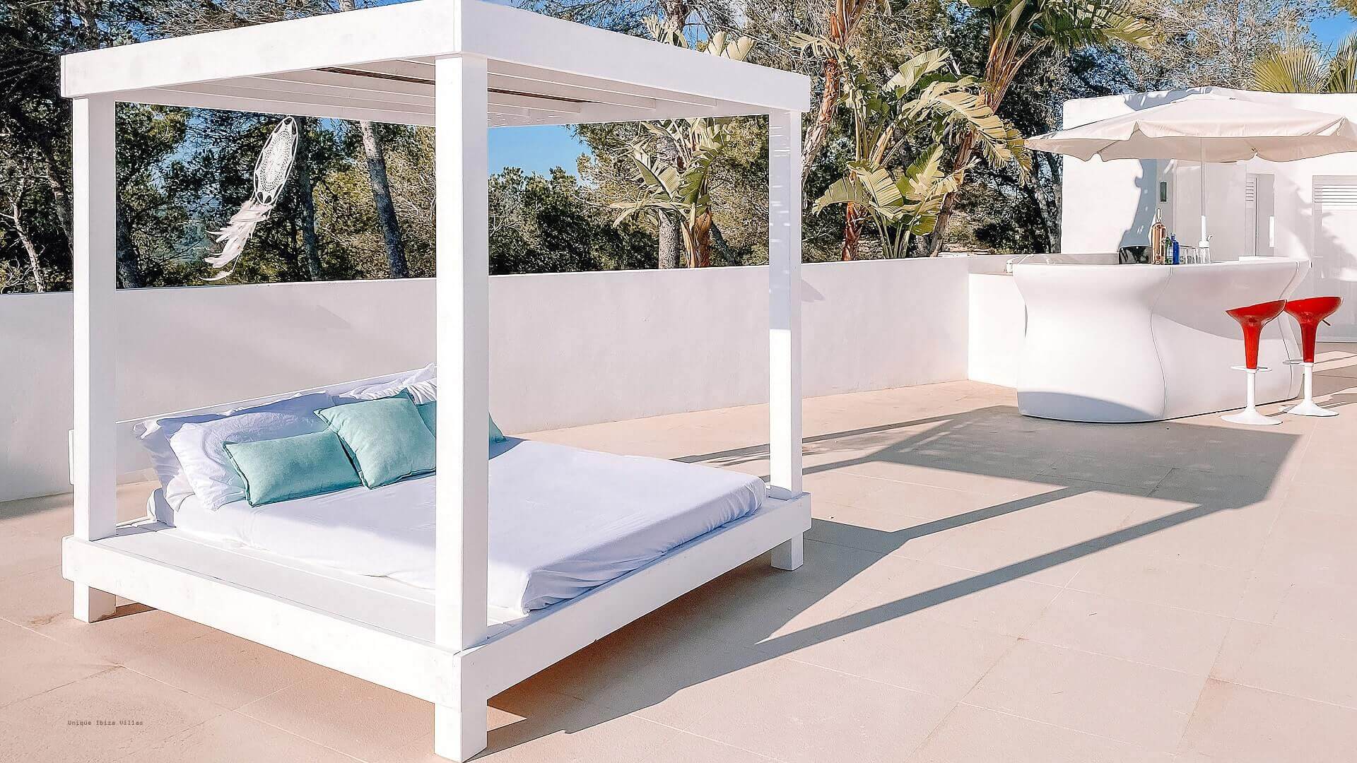 VILLA THE WHITE PEARL - 6 Bedrooms - Near Ibiza Town 