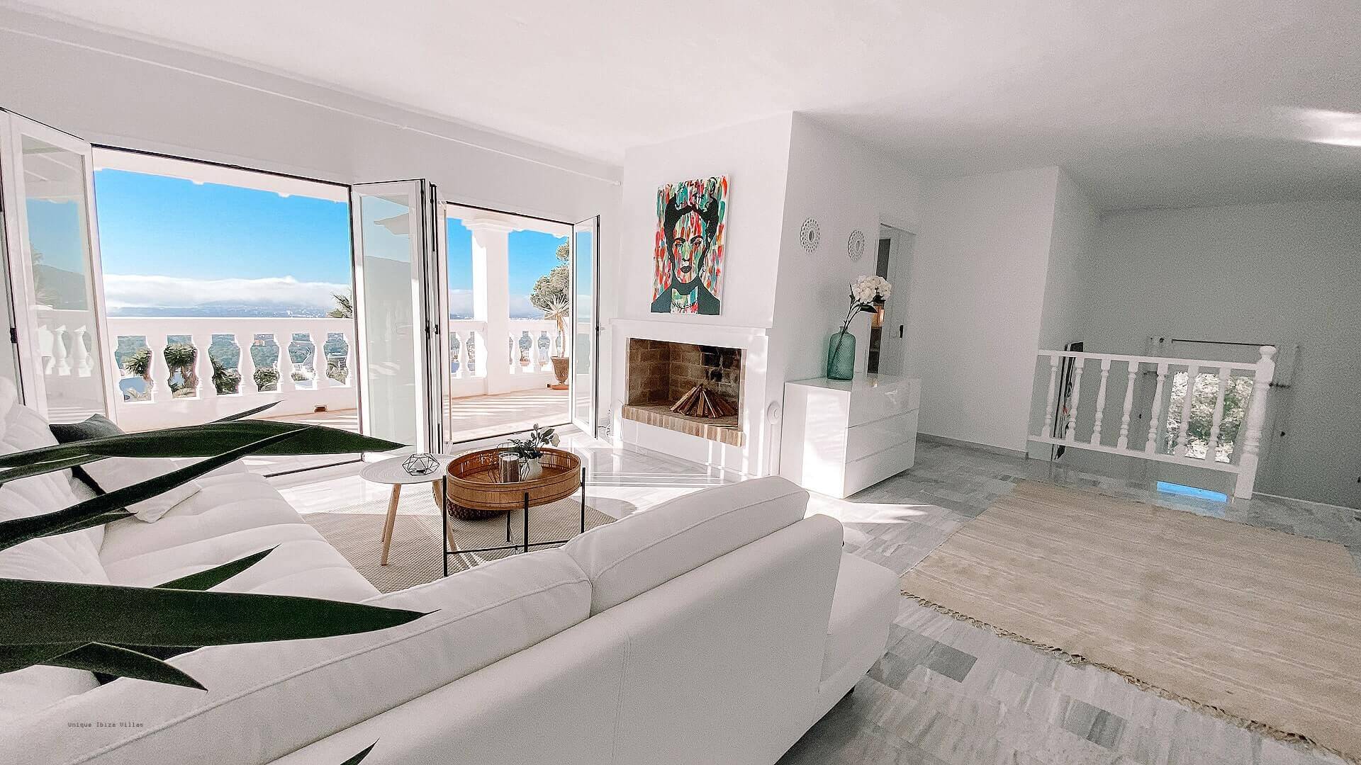 VILLA THE WHITE PEARL - 6 Bedrooms - Near Ibiza Town 