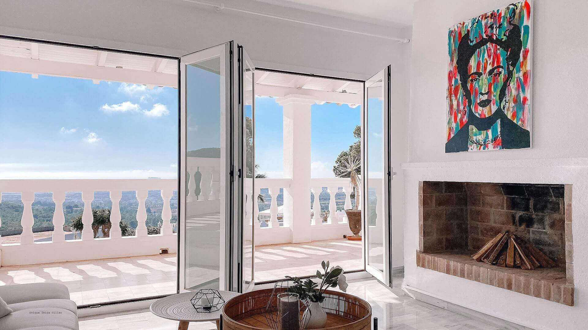 VILLA THE WHITE PEARL - 6 Bedrooms - Near Ibiza Town 