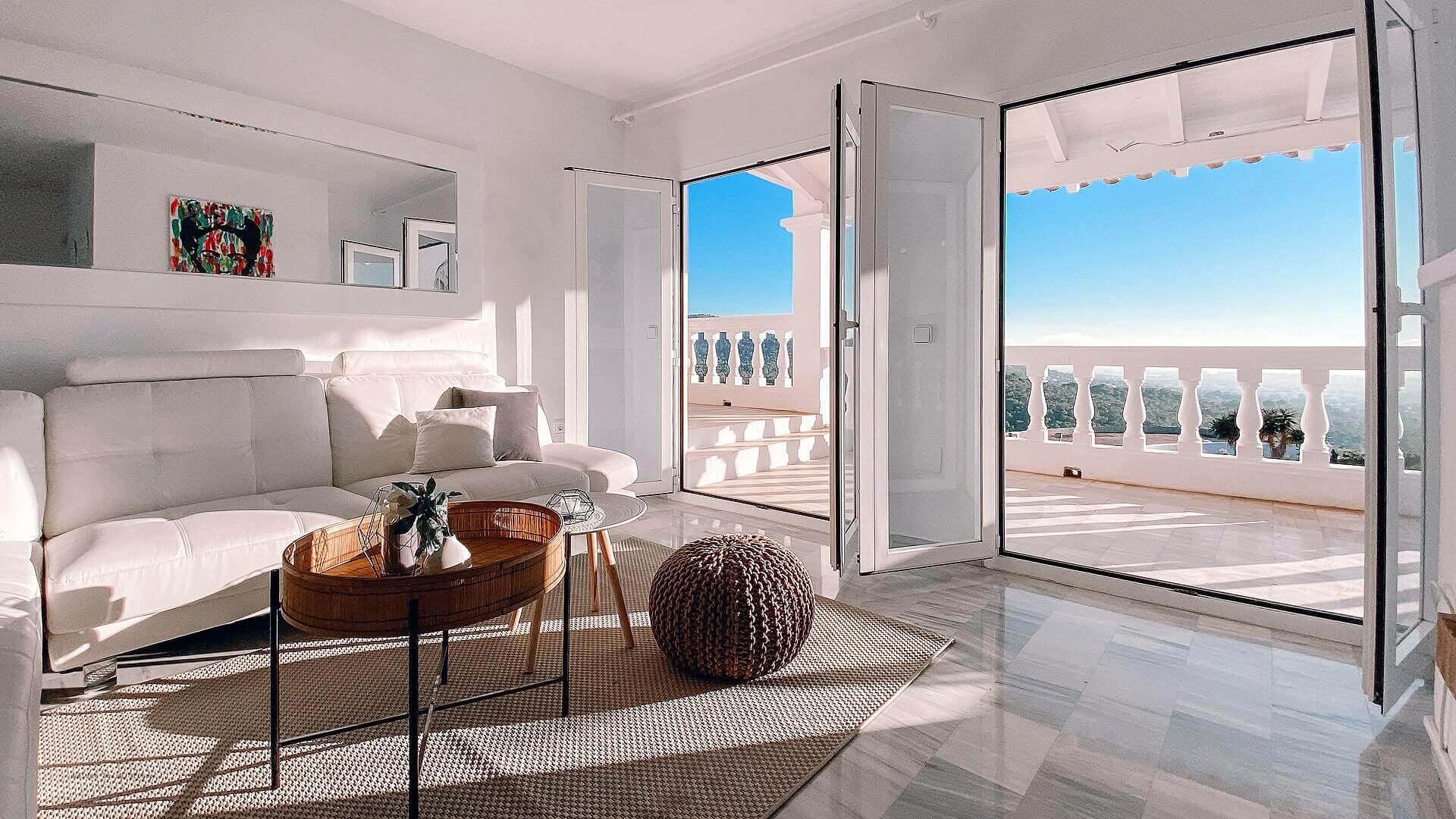VILLA THE WHITE PEARL - 6 Bedrooms - Near Ibiza Town 