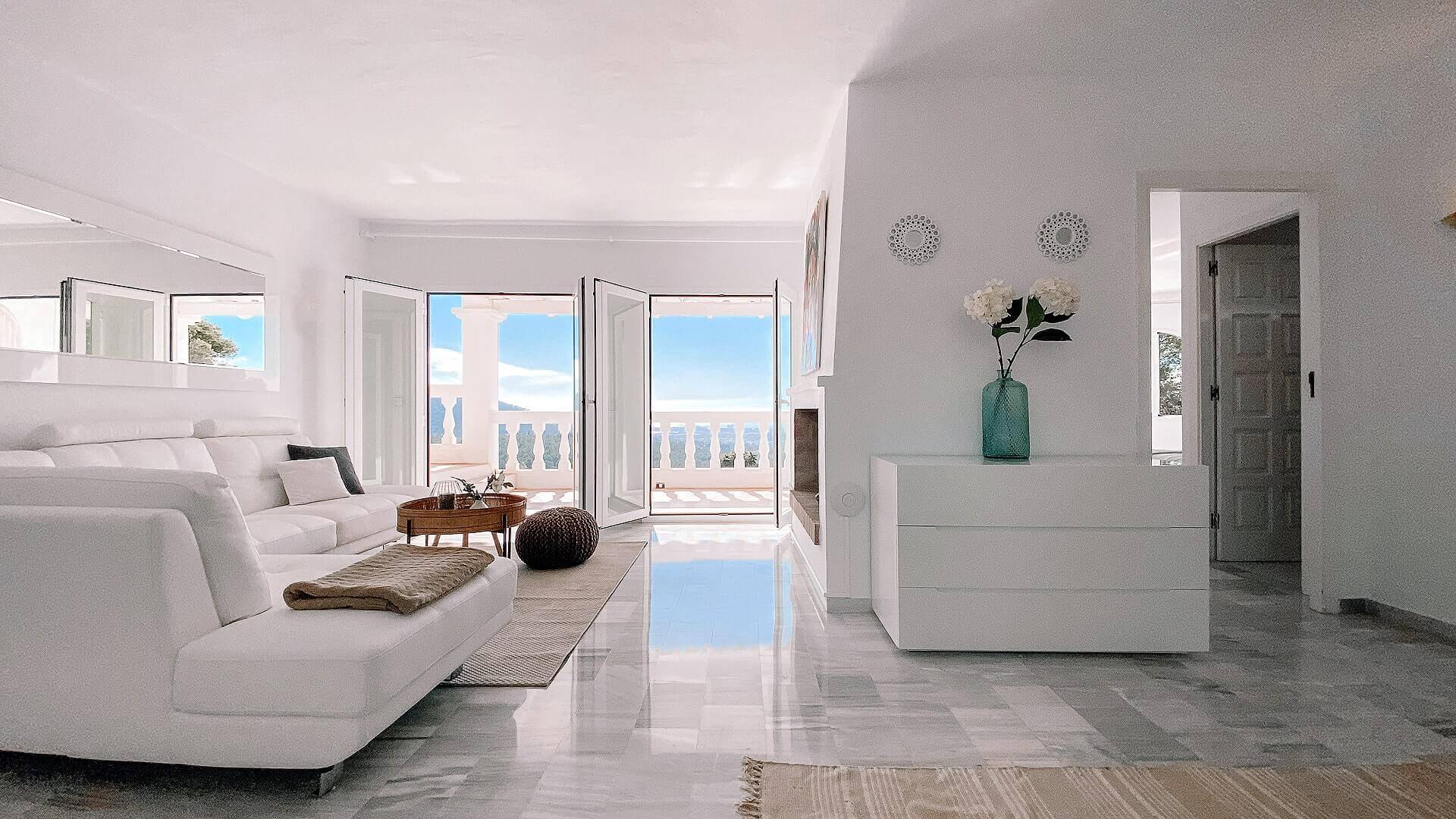 VILLA THE WHITE PEARL - 6 Bedrooms - Near Ibiza Town 