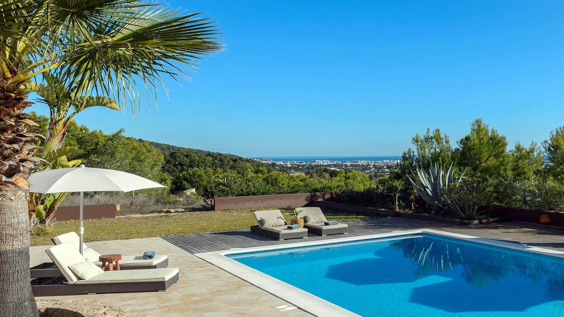 VILLA ARCADIA - 3 Bedrooms - Between San Jose/Ibiza Town