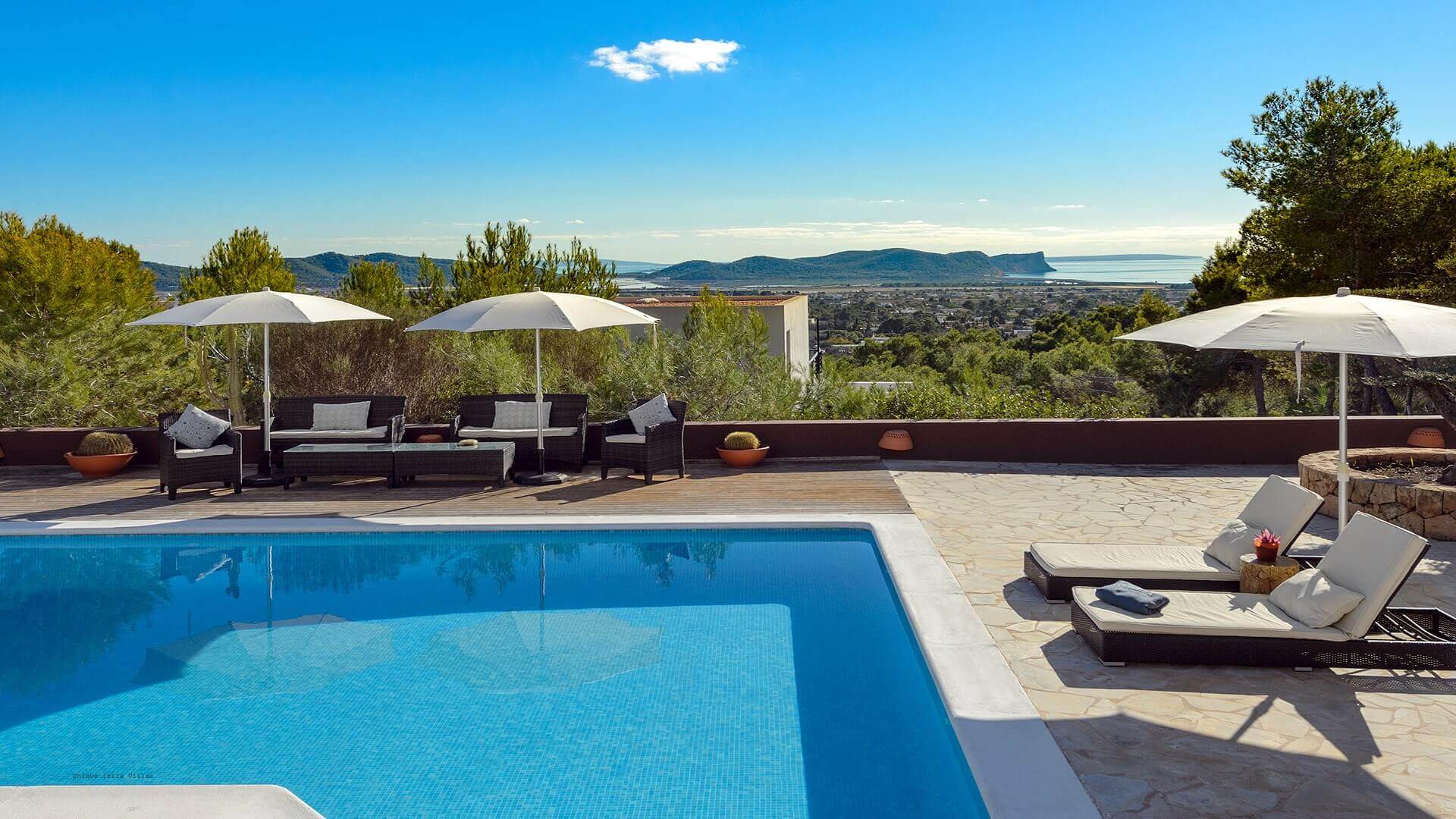 VILLA ARCADIA - 3 Bedrooms - Between San Jose/Ibiza Town