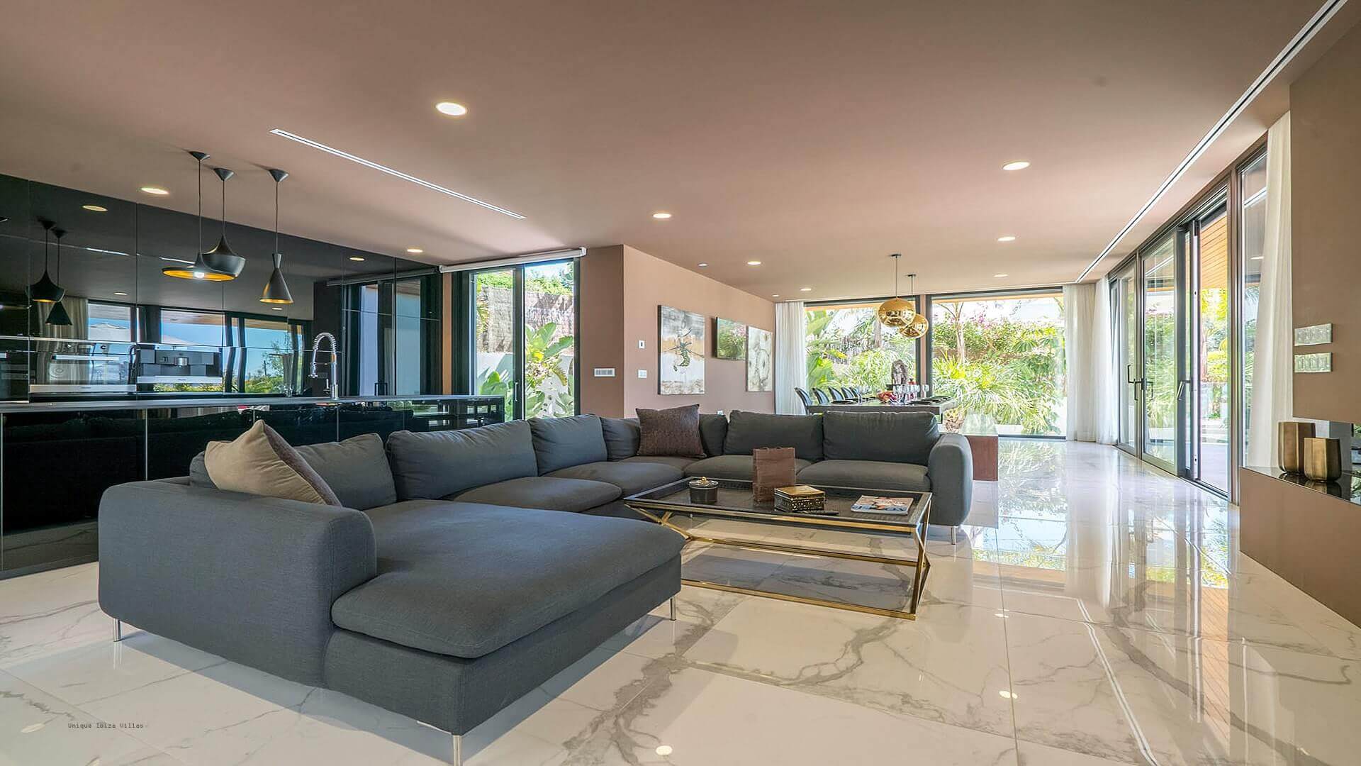 VILLA VALERIA - 6 Bedrooms - Near Cap Martinet, Talamanca Jesus & Ibiza Town