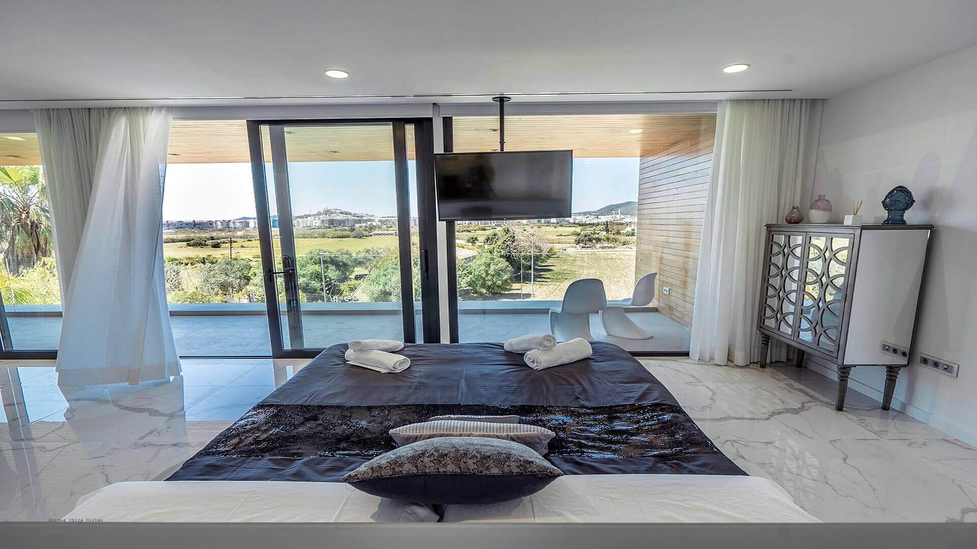 VILLA VALERIA - 6 Bedrooms - Near Cap Martinet, Talamanca Jesus & Ibiza Town