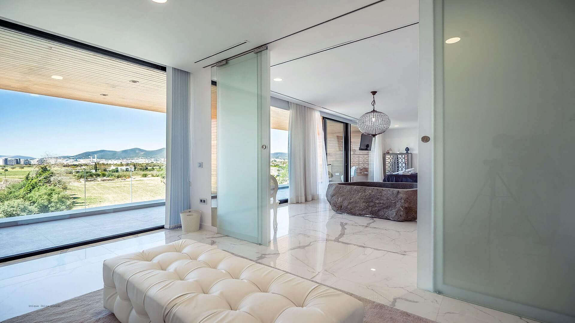VILLA VALERIA - 6 Bedrooms - Near Cap Martinet, Talamanca Jesus & Ibiza Town