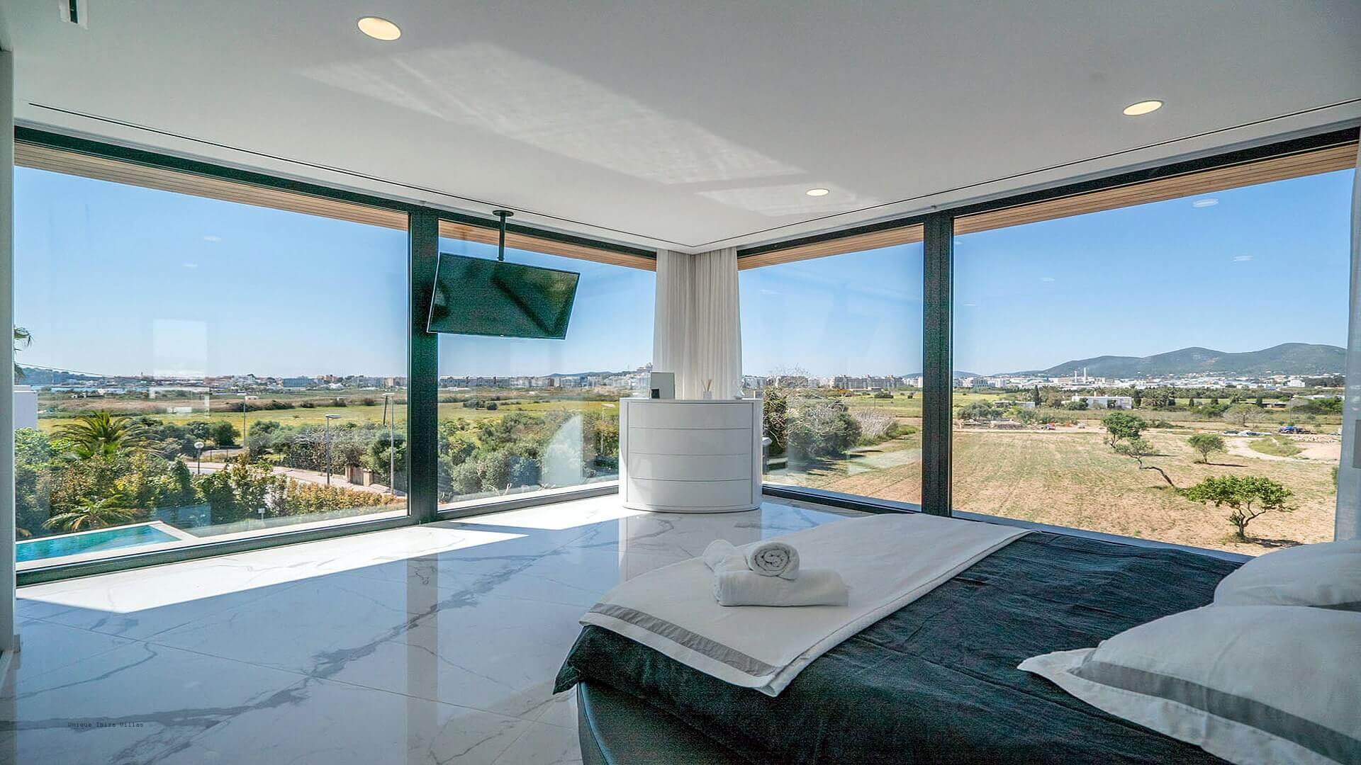 VILLA VALERIA - 6 Bedrooms - Near Cap Martinet, Talamanca Jesus & Ibiza Town