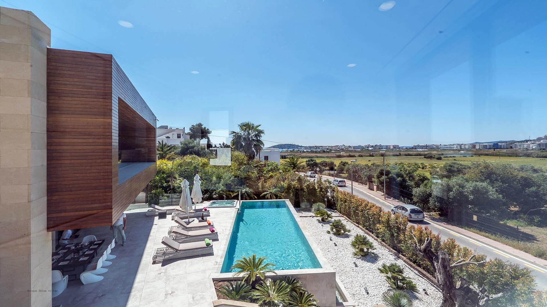 VILLA VALERIA - 6 Bedrooms - Near Cap Martinet, Talamanca Jesus & Ibiza Town