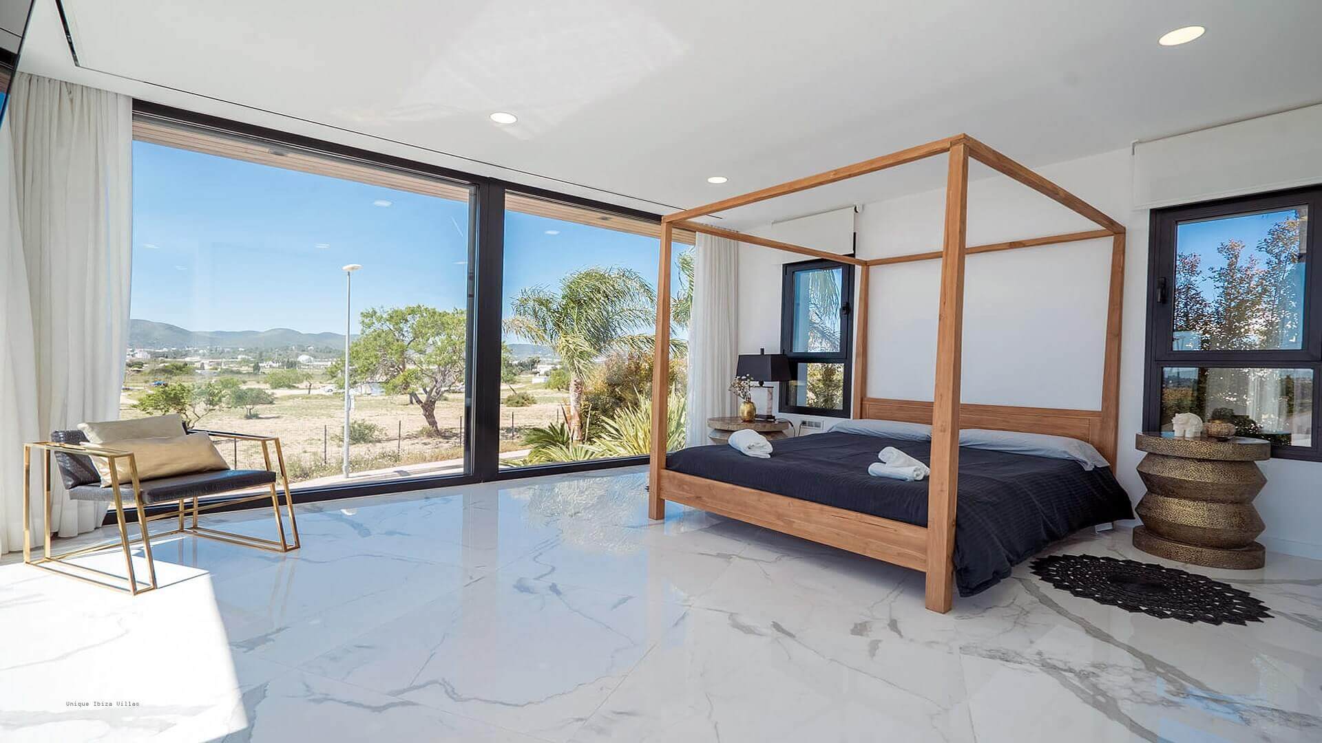 VILLA VALERIA - 6 Bedrooms - Near Cap Martinet, Talamanca Jesus & Ibiza Town