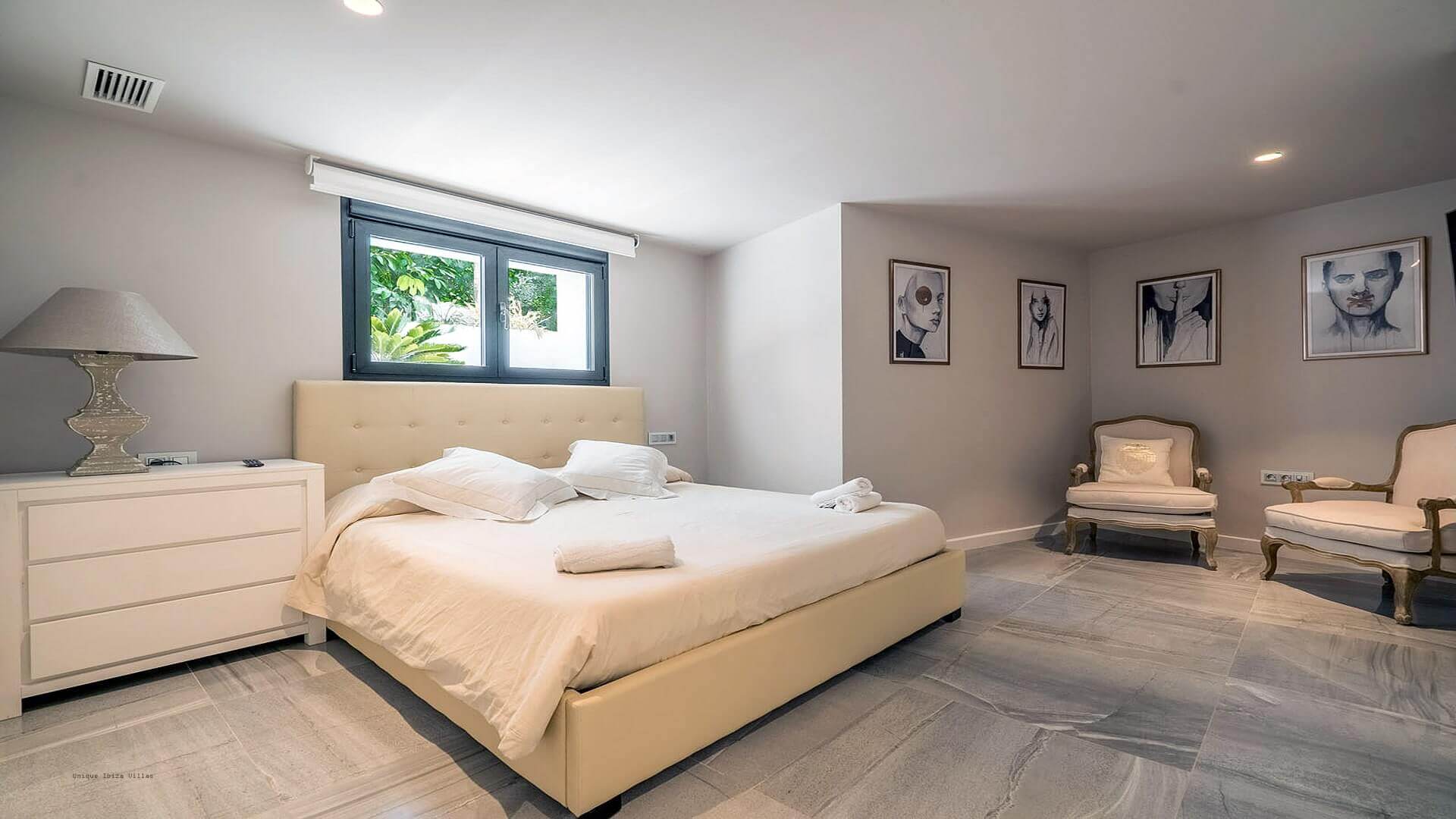 VILLA VALERIA - 6 Bedrooms - Near Cap Martinet, Talamanca Jesus & Ibiza Town