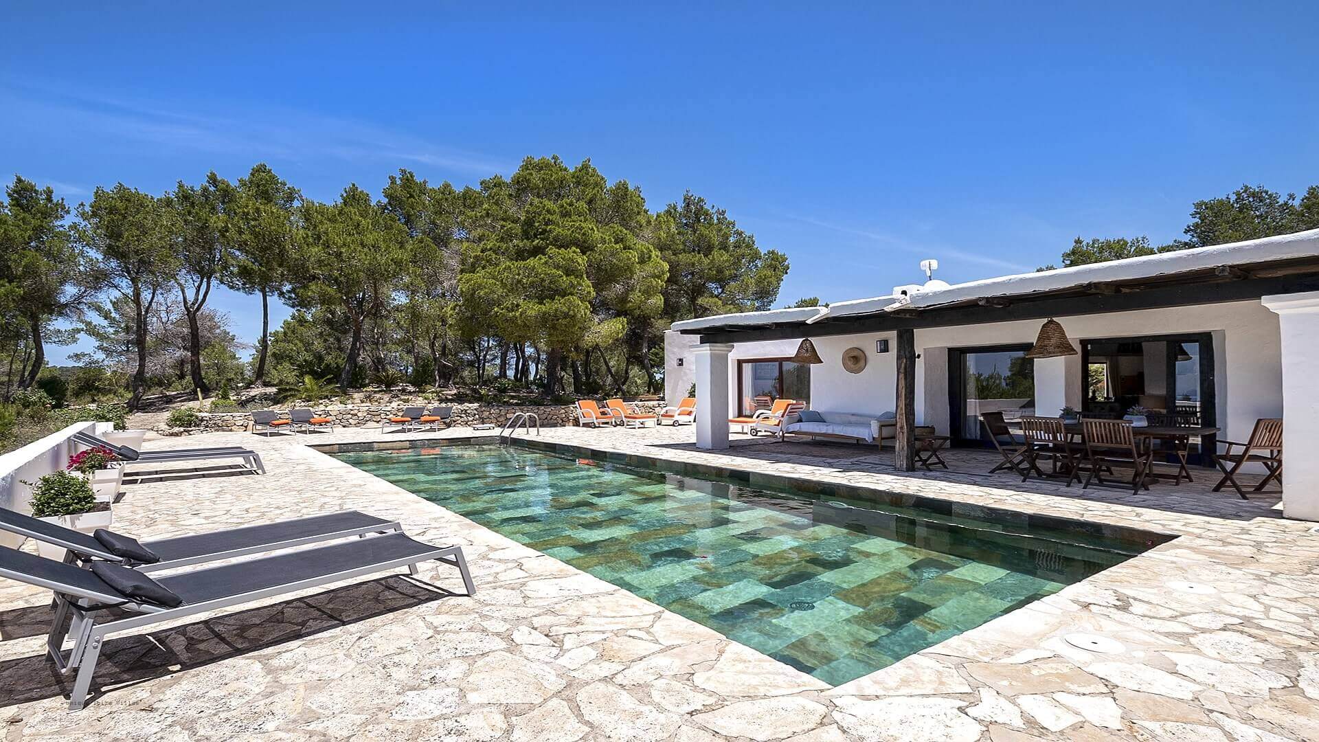 VILLA AMAPOLA - 4 Bedrooms - Cala Tarida/San Jose (Sunsets)