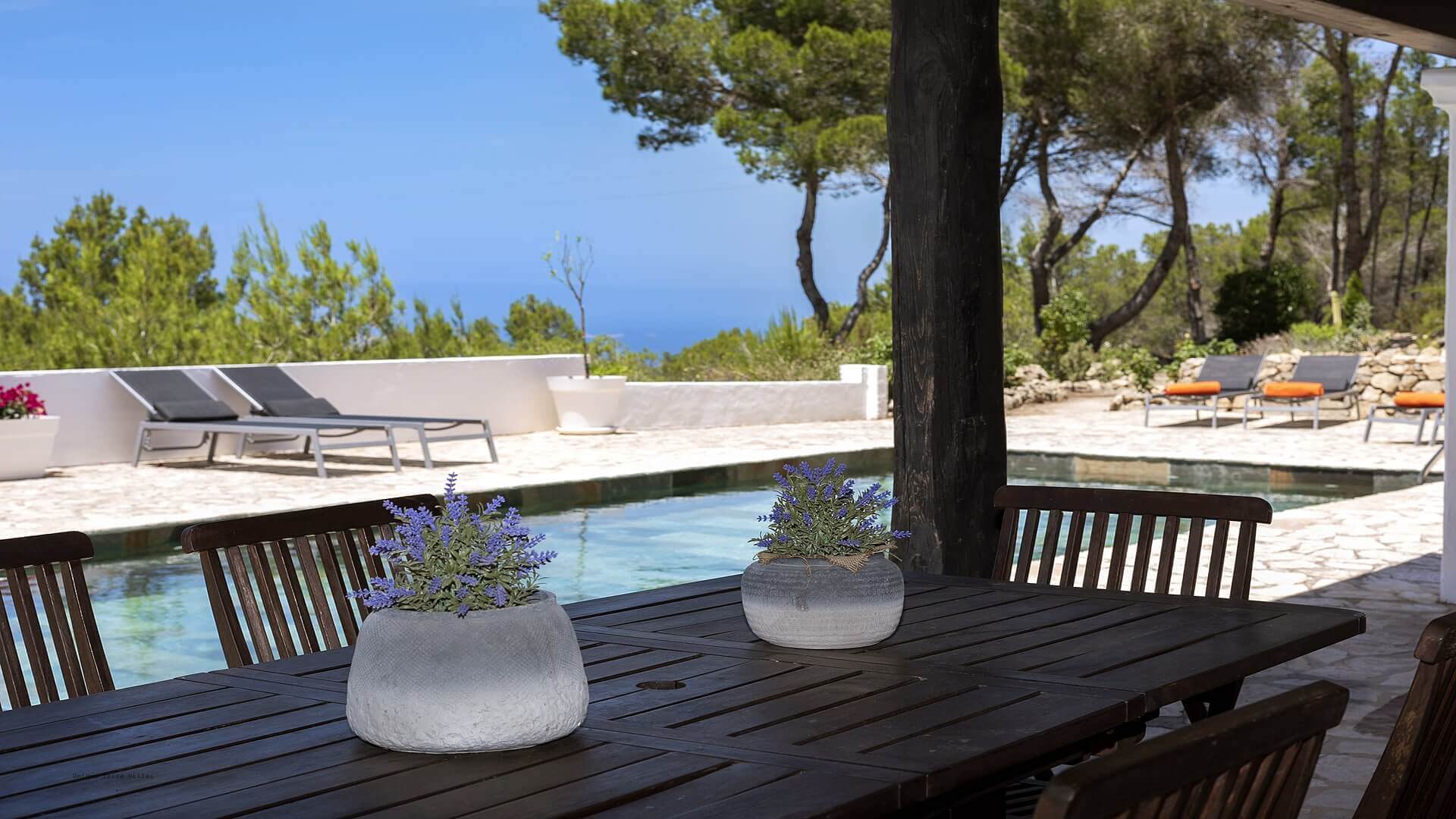 VILLA AMAPOLA - 4 Bedrooms - Cala Tarida/San Jose (Sunsets)
