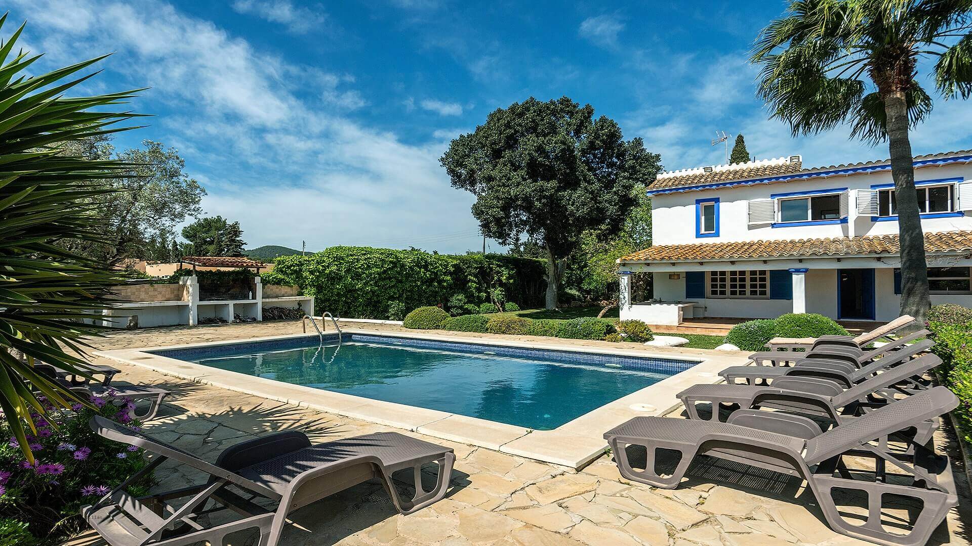 VILLA CAN ANADI - 4 Bedrooms - Between San Jose/Ibiza Town