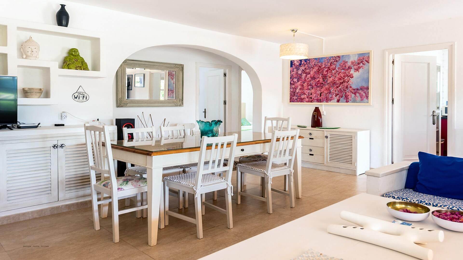 VILLA CAN ANADI - 4 Bedrooms - Between San Jose/Ibiza Town