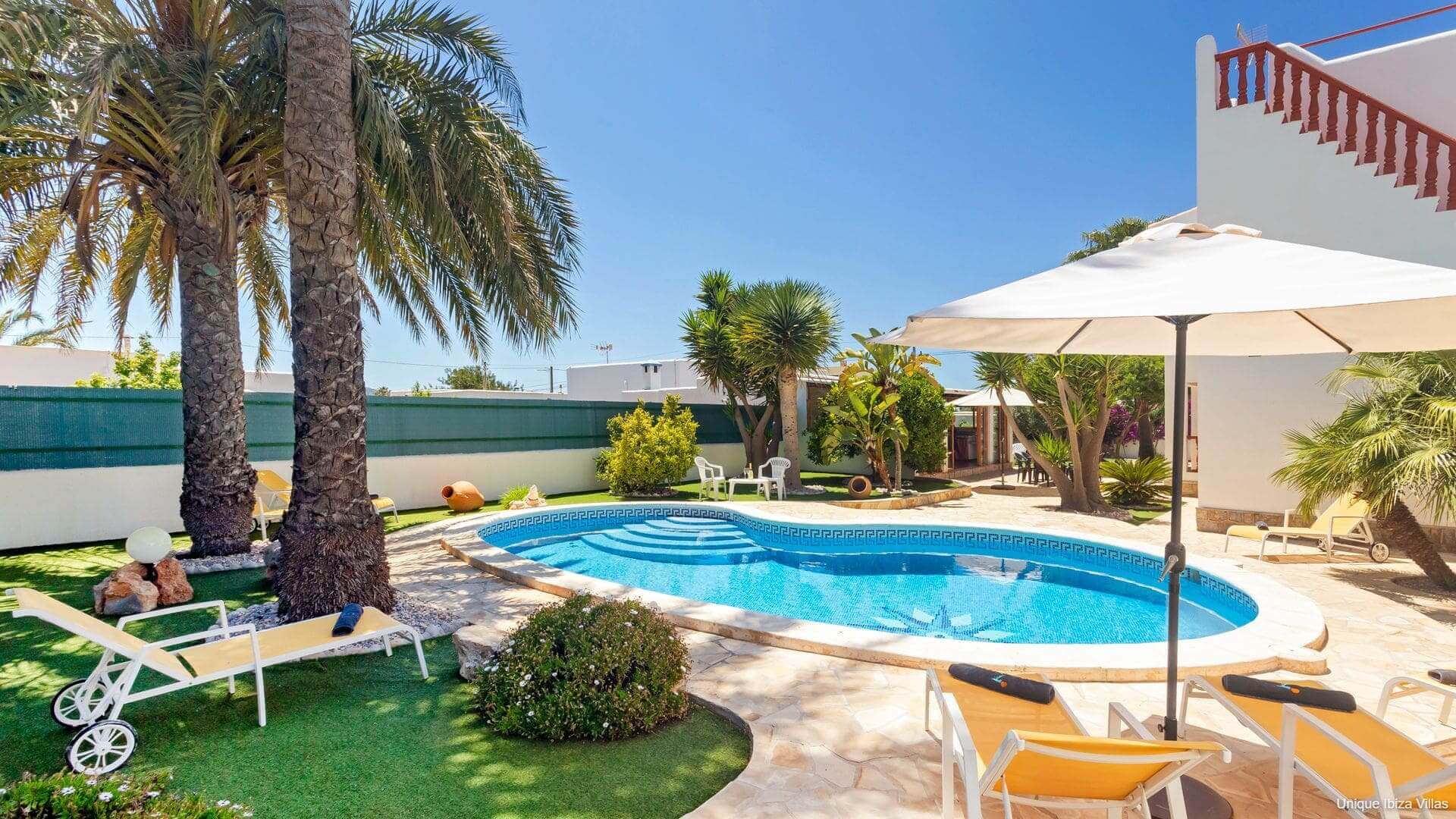 VILLA MALI - 6 Bedrooms - San Jordi Near Playa den Bossa