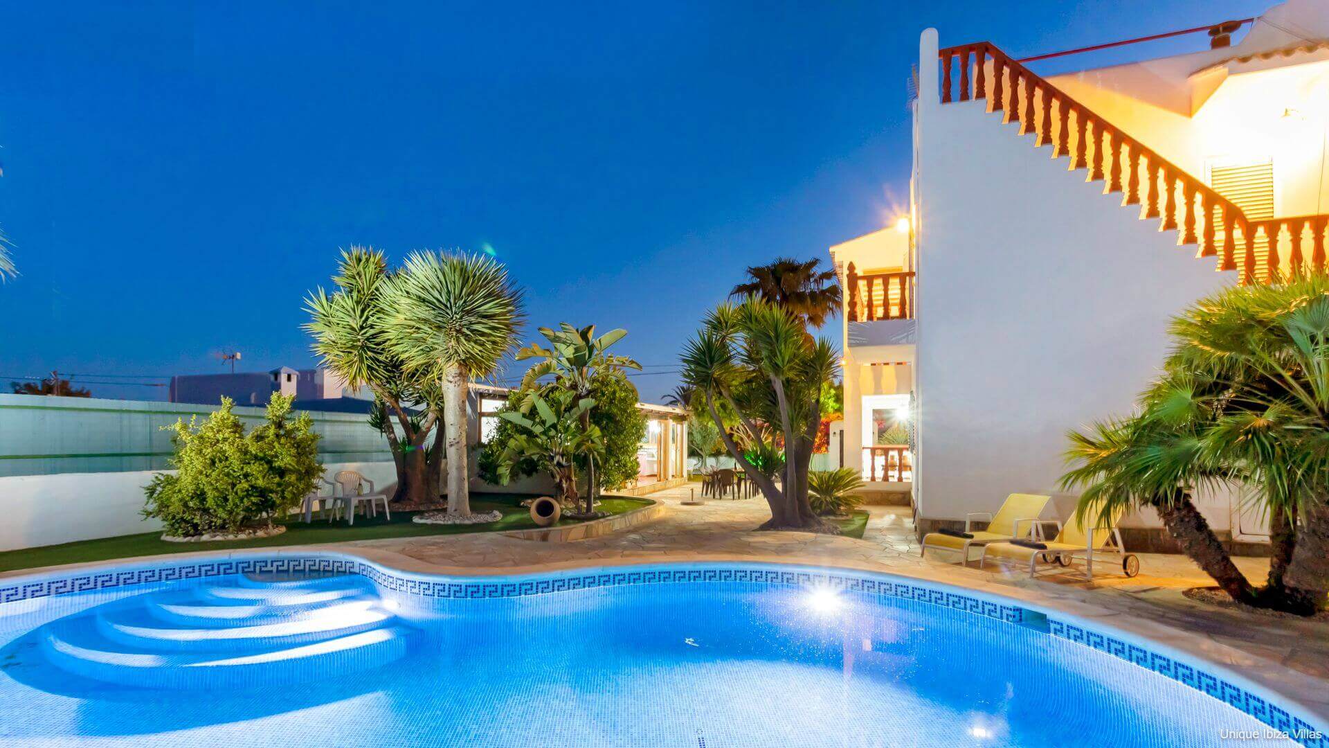 VILLA MALI - 6 Bedrooms - San Jordi Near Playa den Bossa