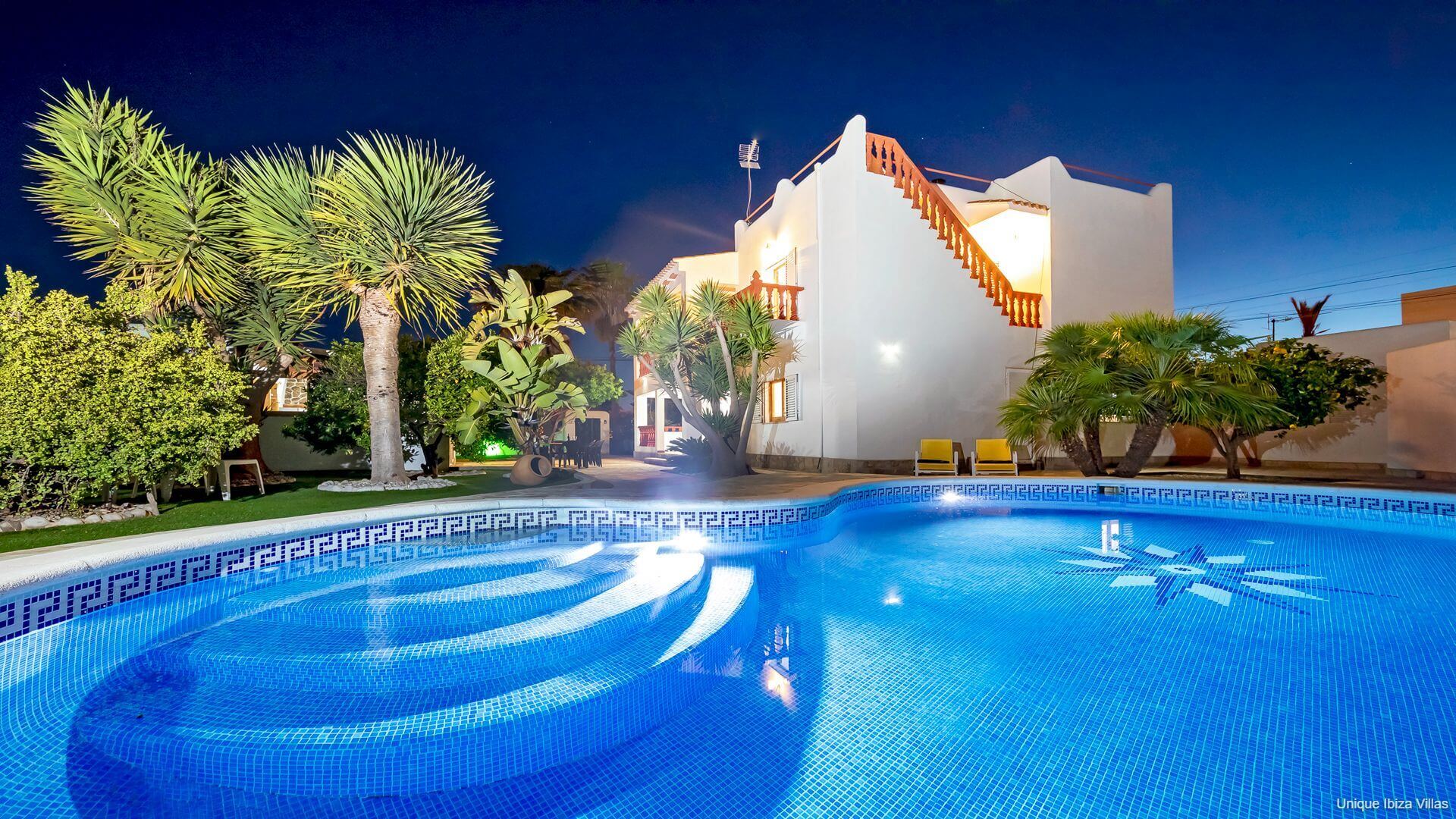 VILLA MALI - 6 Bedrooms - San Jordi Near Playa den Bossa