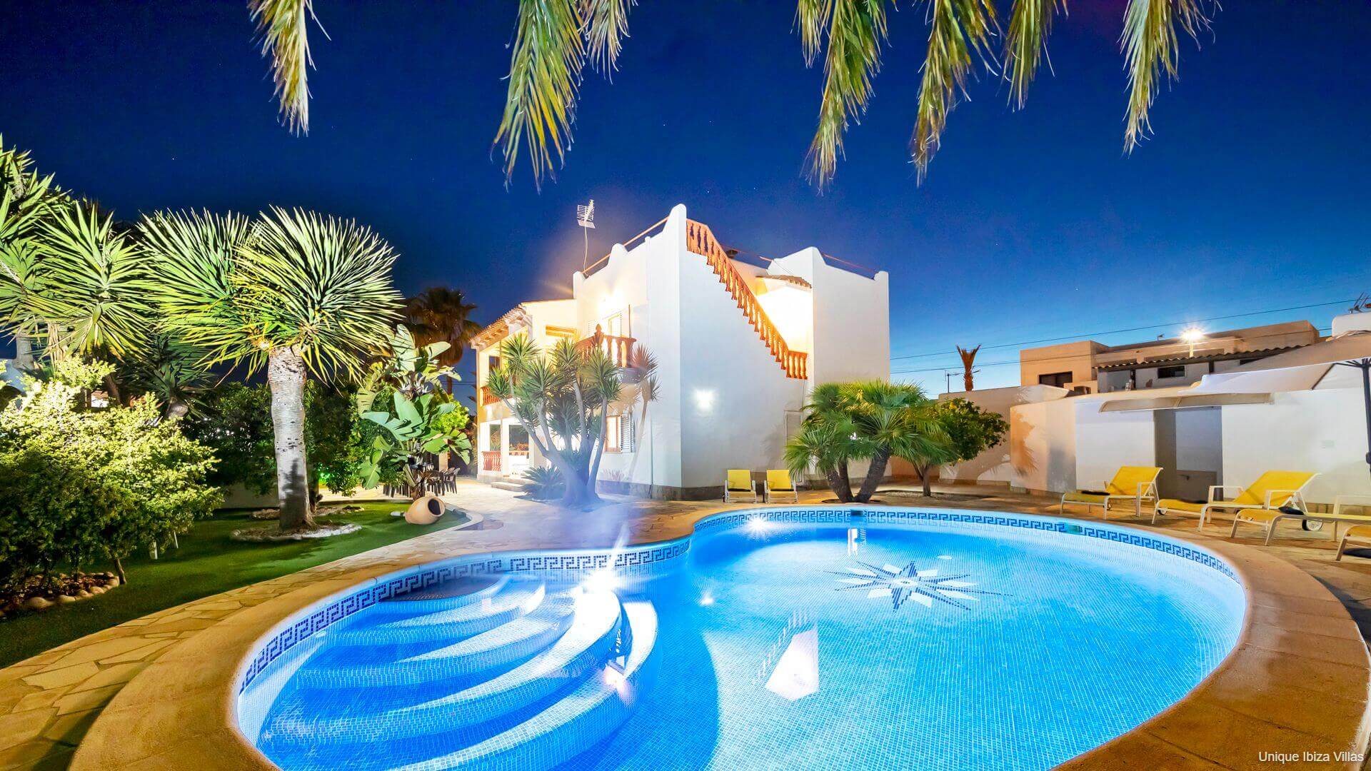 VILLA MALI - 6 Bedrooms - San Jordi Near Playa den Bossa