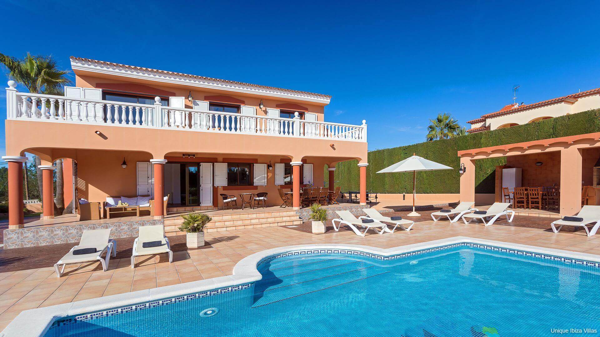 VILLA TINO - 6 Bedrooms - Near Jesus/Ibiza Town