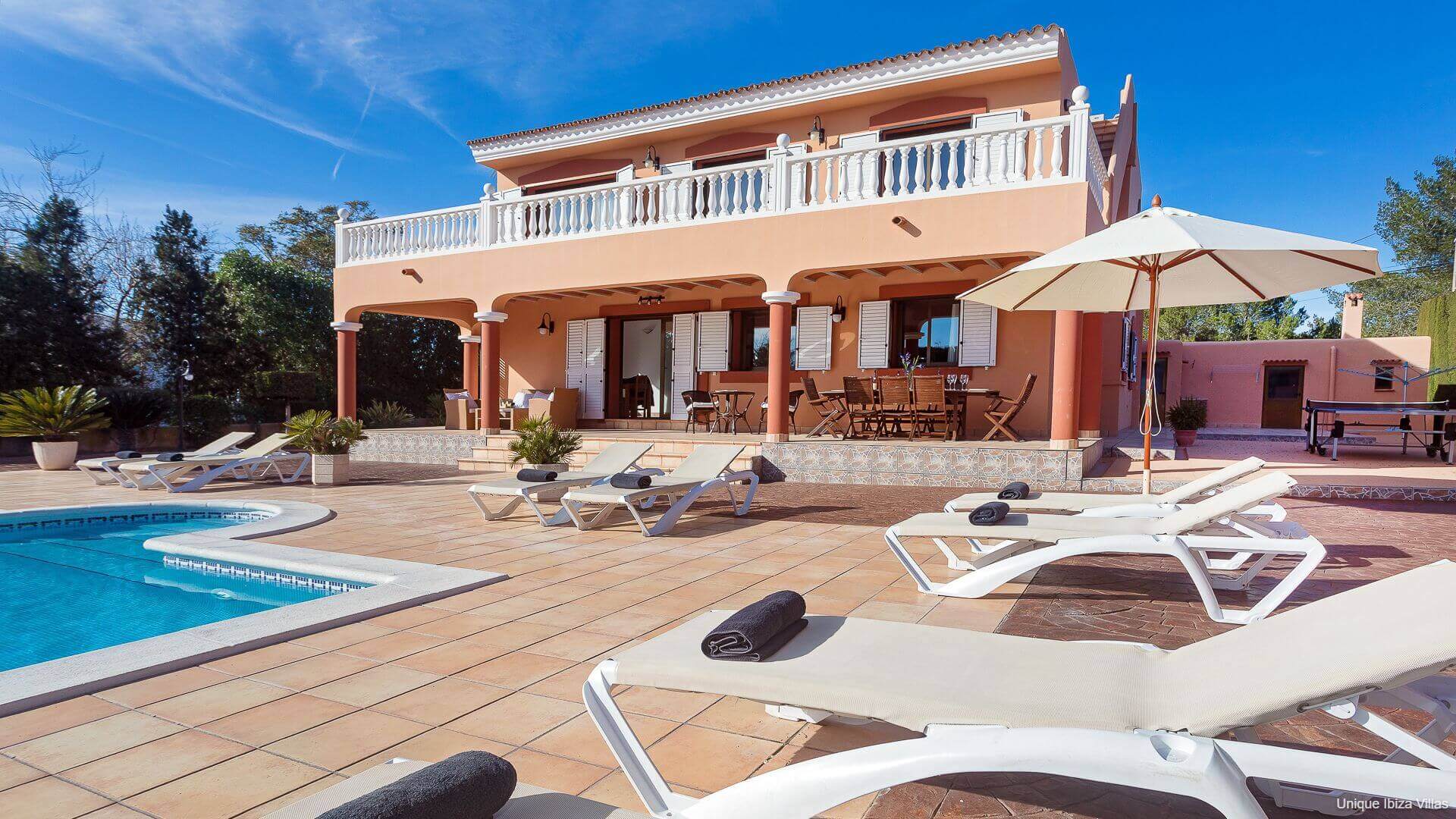 VILLA TINO - 6 Bedrooms - Near Jesus/Ibiza Town