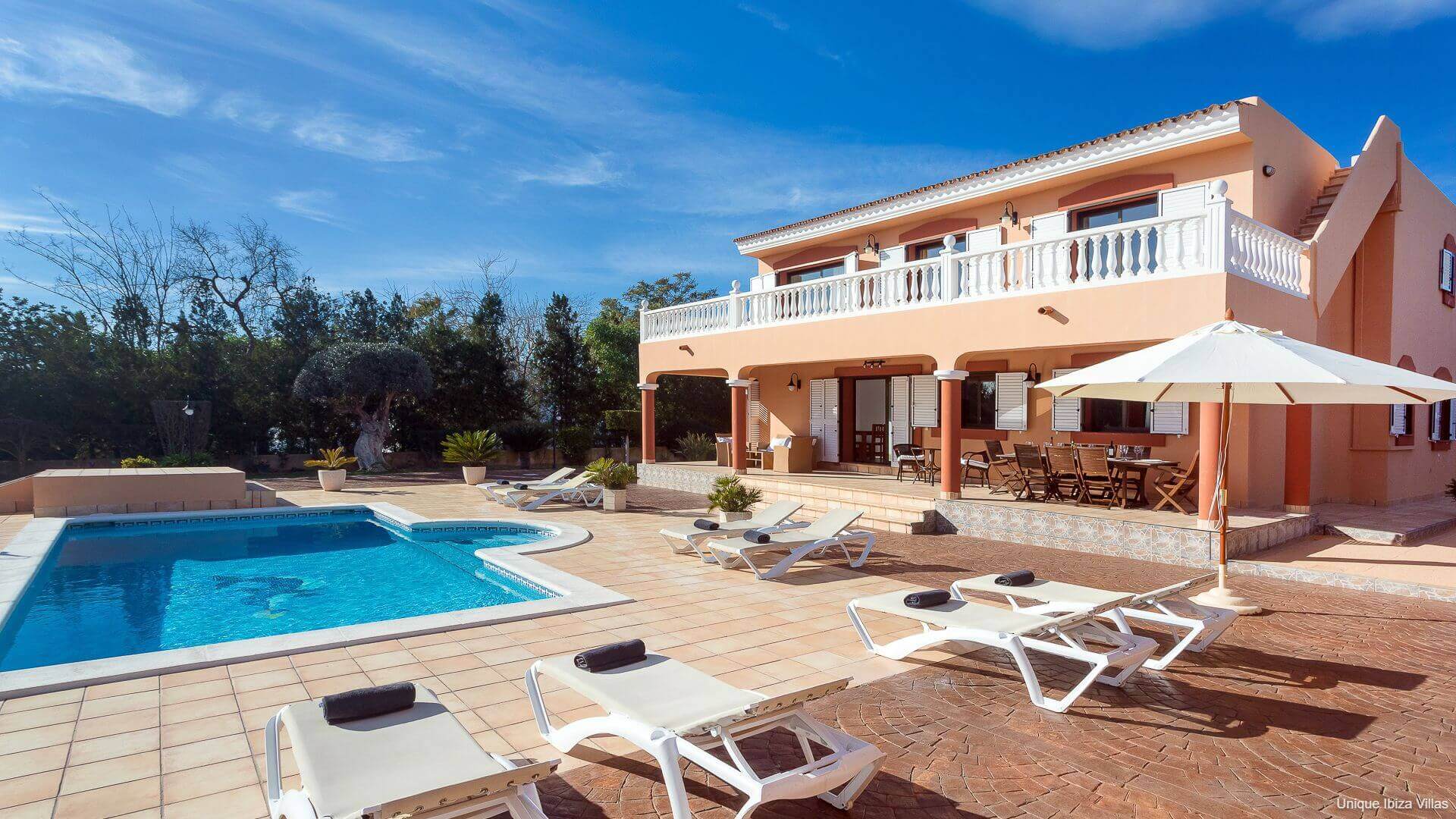 VILLA TINO - 6 Bedrooms - Near Jesus/Ibiza Town