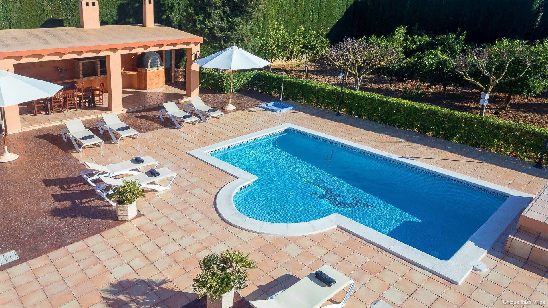 VILLA TINO - 6 Bedrooms - Near Jesus/Ibiza Town