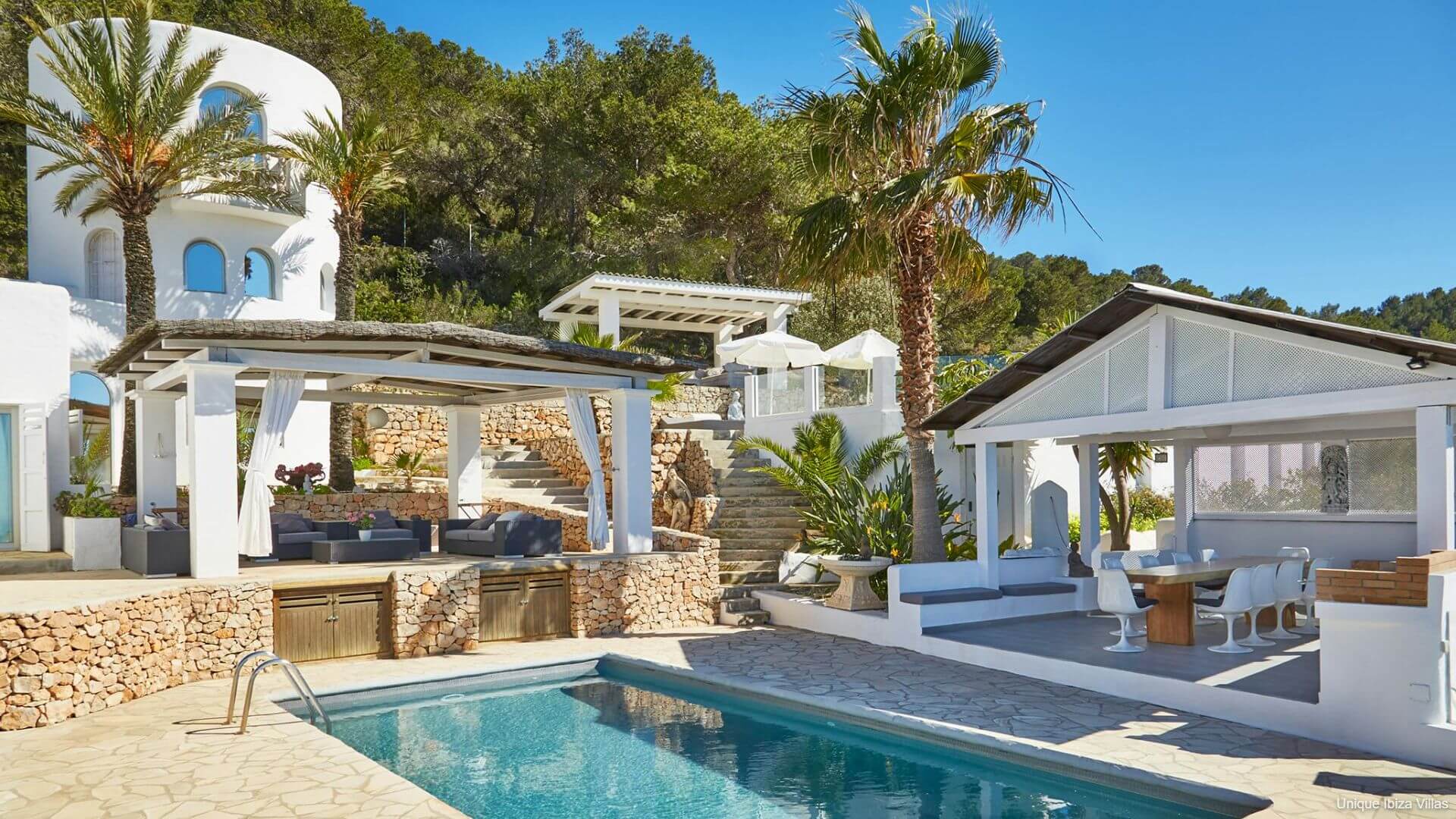VILLA MICHAELA - 5 Bedrooms - Cala d'Hort/Es Cubells (Es Vedra Views)