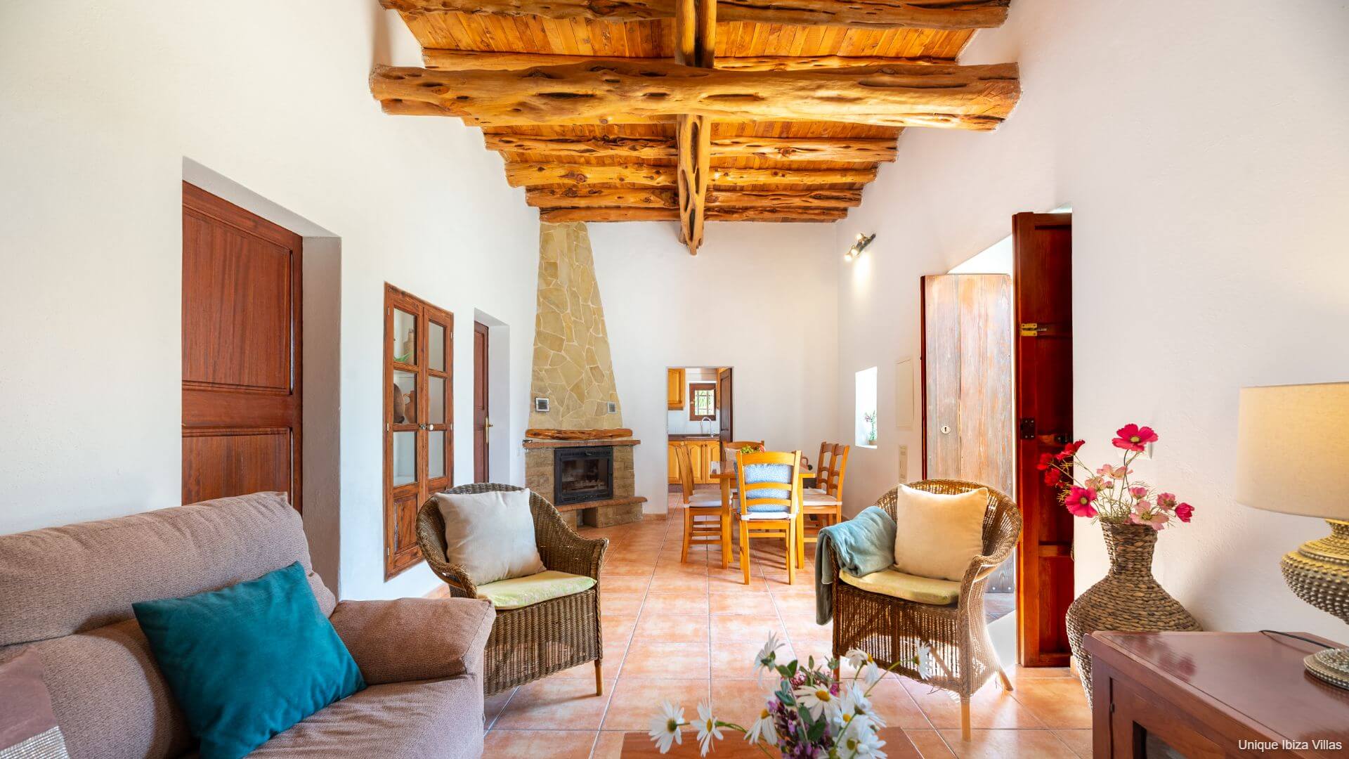 VILLA CAN PEP PUIG - 4 Bedrooms - San Mateu/Soho Farmhouse/Santa Gertrudis (Rural)