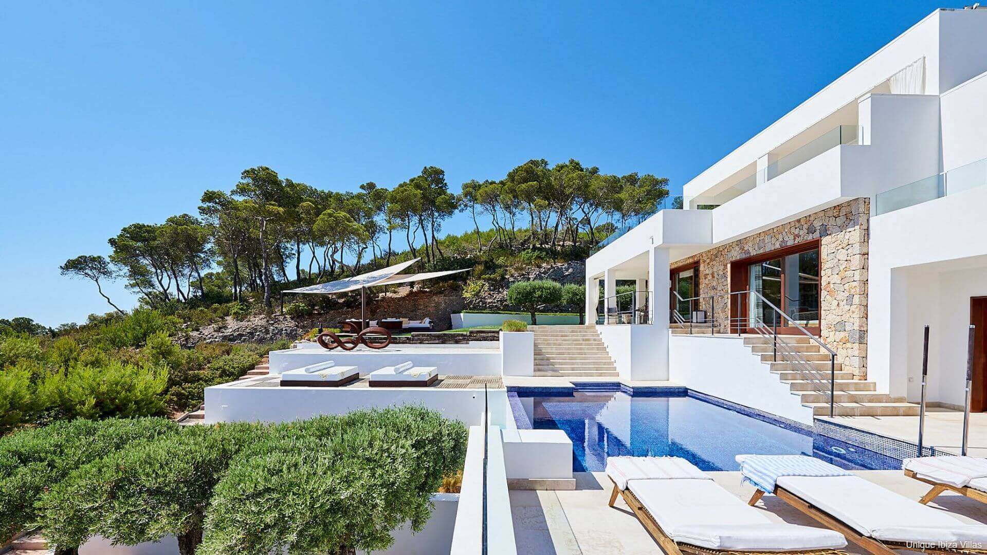 VILLA SERENA VISTA - 5 Bedrooms - Cala Llonga/Amante Ibiza
