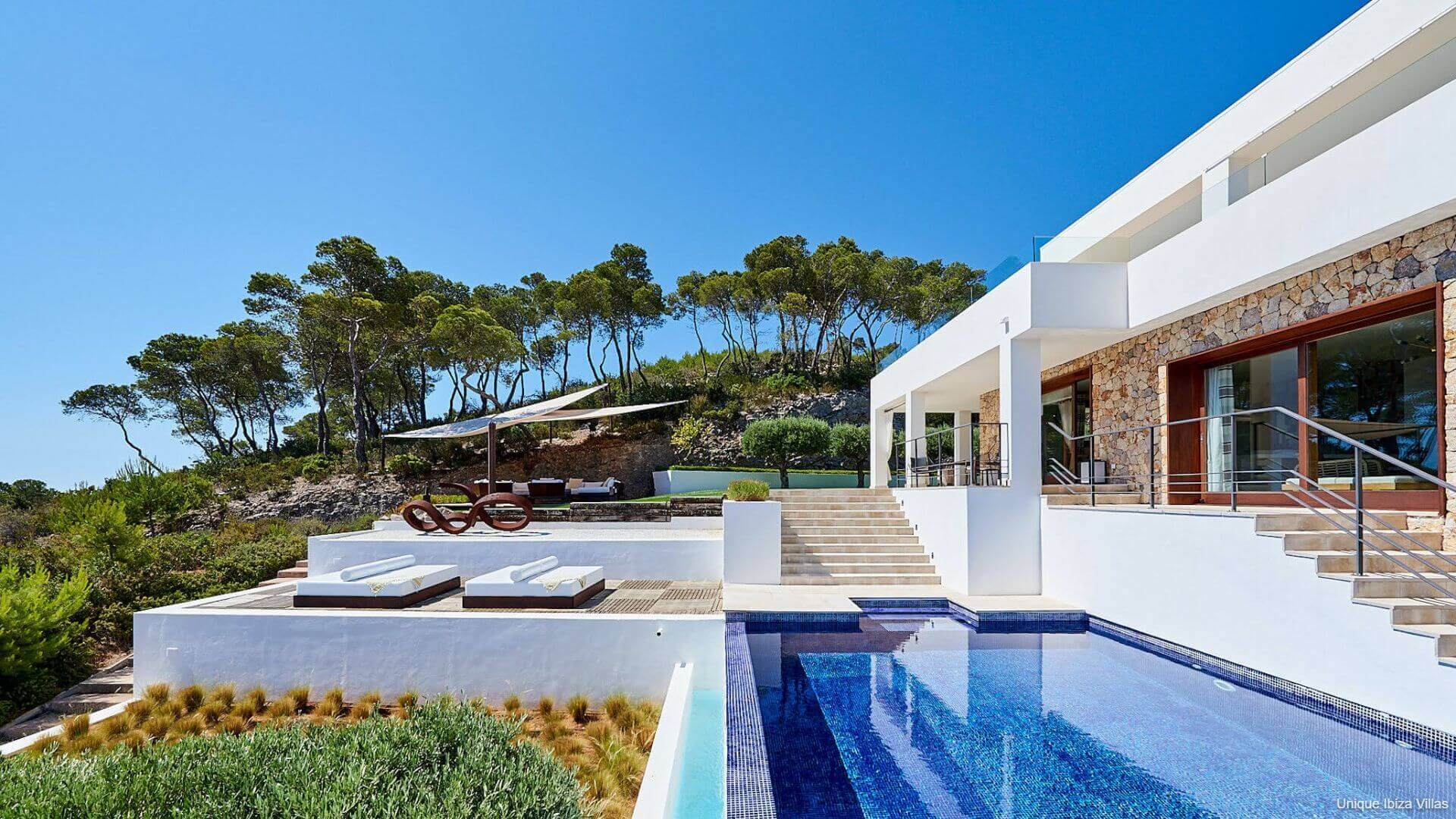 VILLA SERENA VISTA - 5 Bedrooms - Cala Llonga/Amante Ibiza
