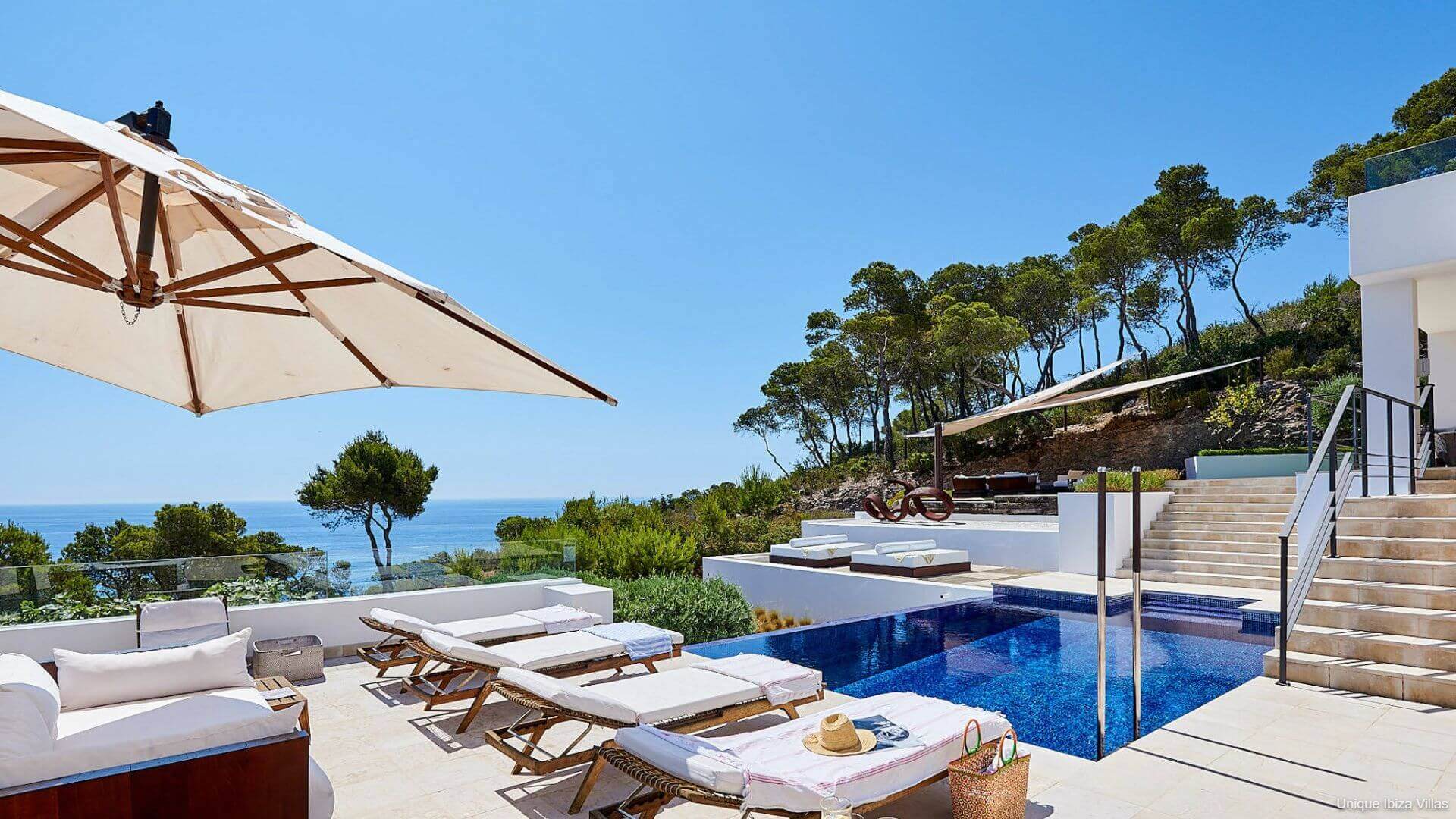 VILLA SERENA VISTA - 5 Bedrooms - Cala Llonga/Amante Ibiza