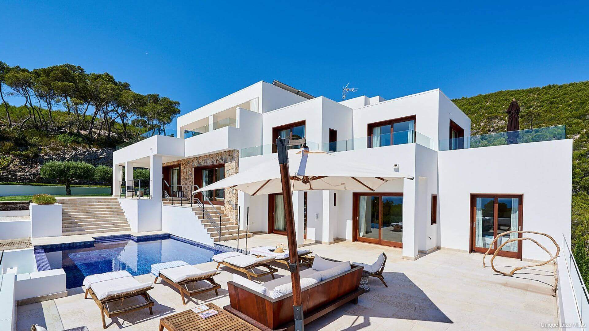 VILLA SERENA VISTA - 5 Bedrooms - Cala Llonga/Amante Ibiza