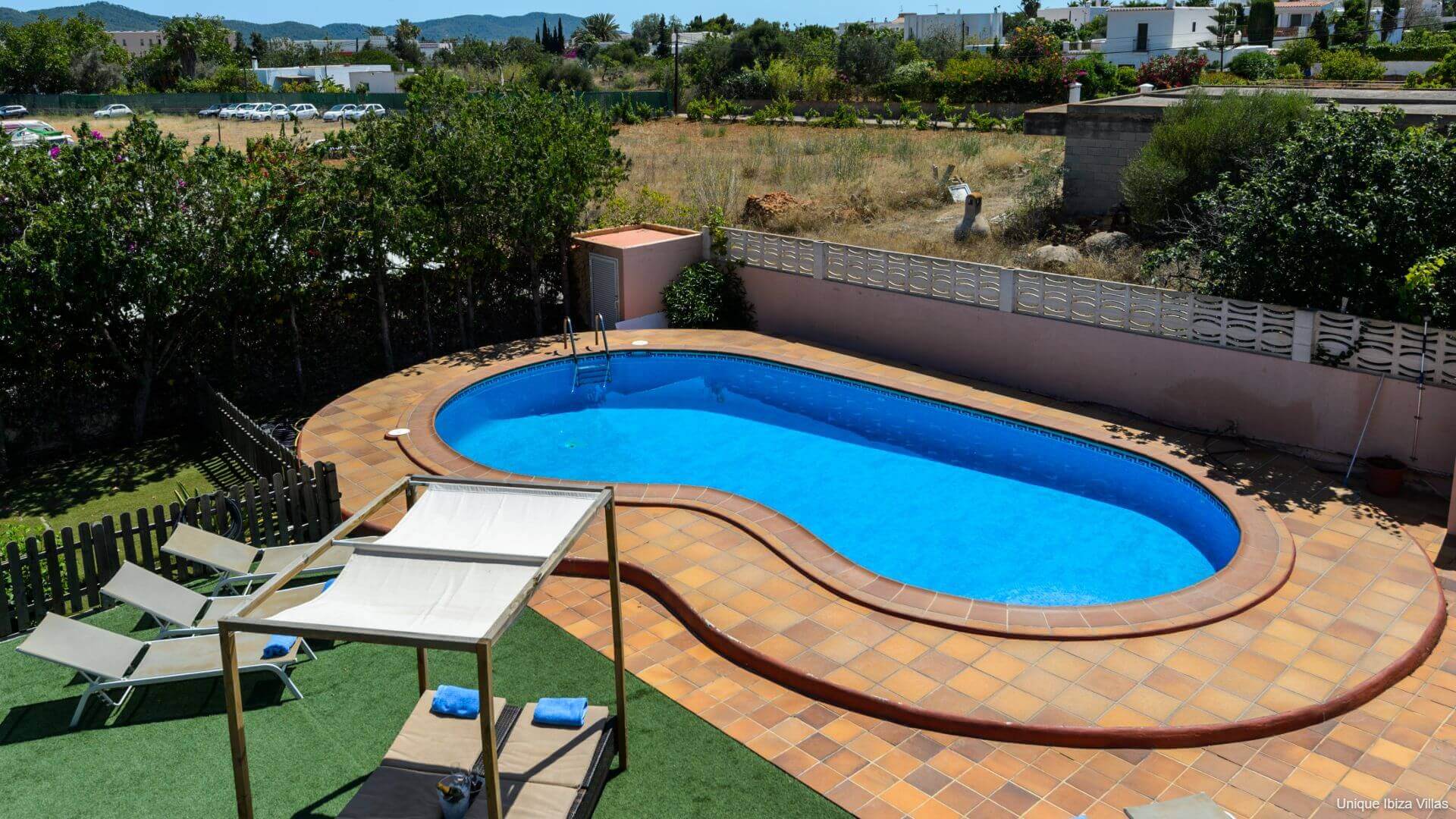 VILLA SA CARROCA - 5 Bedrooms - Sa Carroca Near Playa den Bossa/Ibiza Town