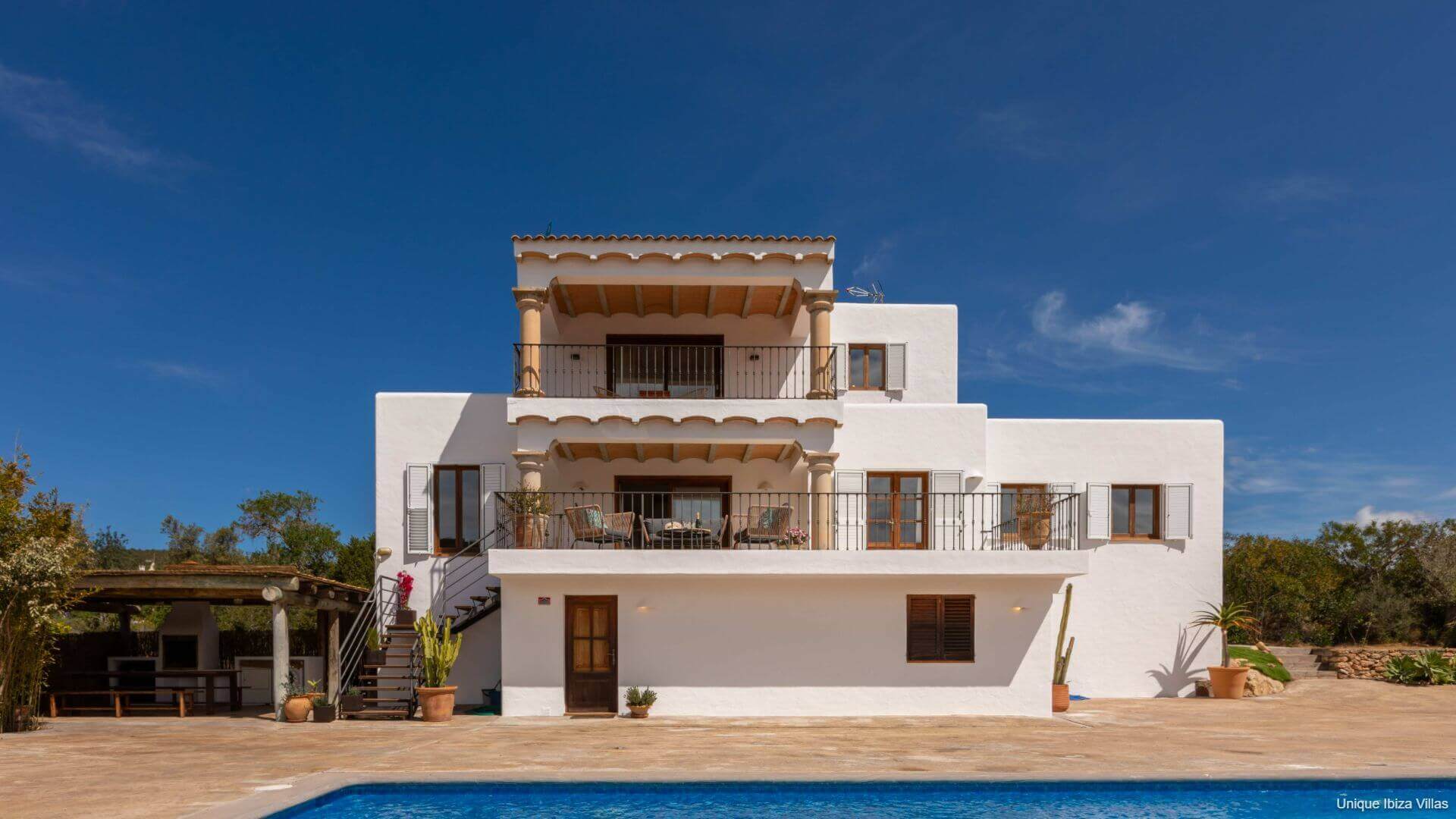 VILLA CAN PORTMANY - 3 Bedrooms - San Jose (Walk To Village)