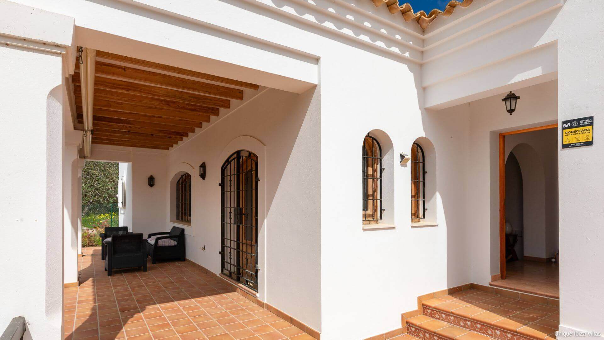 VILLA CAN BASSETES - 3 Bedrooms - Near Jesus/Ibiza Town 