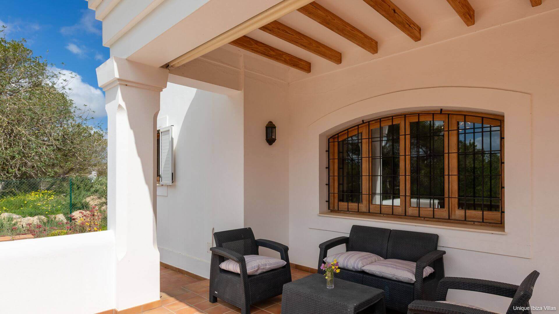 VILLA CAN BASSETES - 3 Bedrooms - Near Jesus/Ibiza Town 