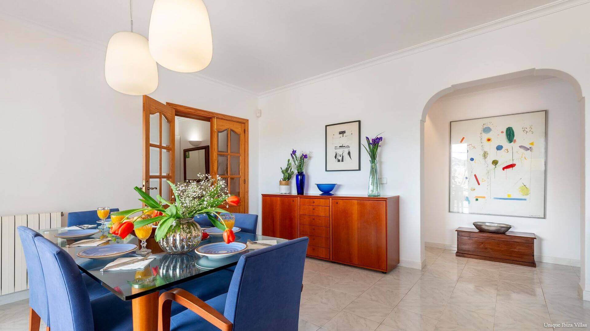 VILLA CAN BLAI - 3 Bedrooms - Santa Eulalia (Walk To Beach)
