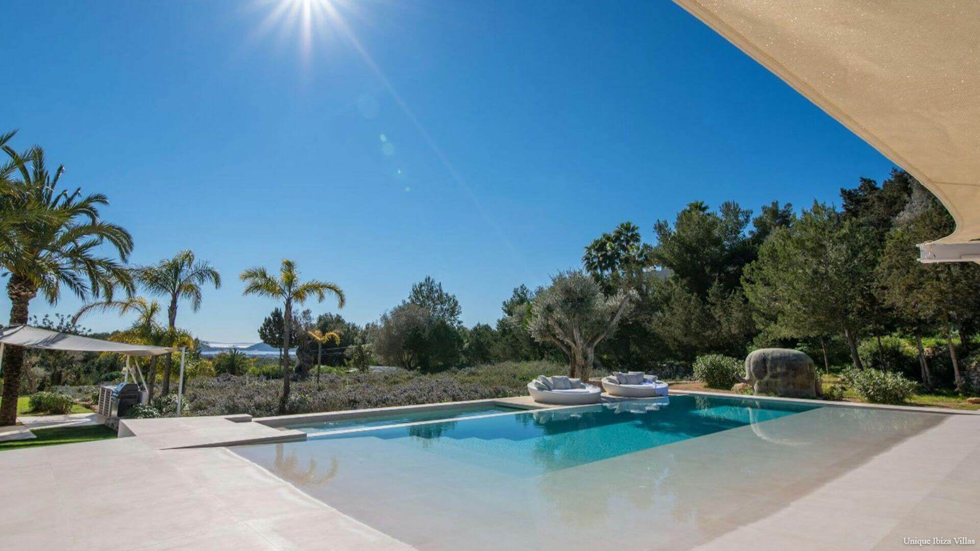 VILLA OASIS - 5 Bedrooms - Between San Jose/Ibiza Town