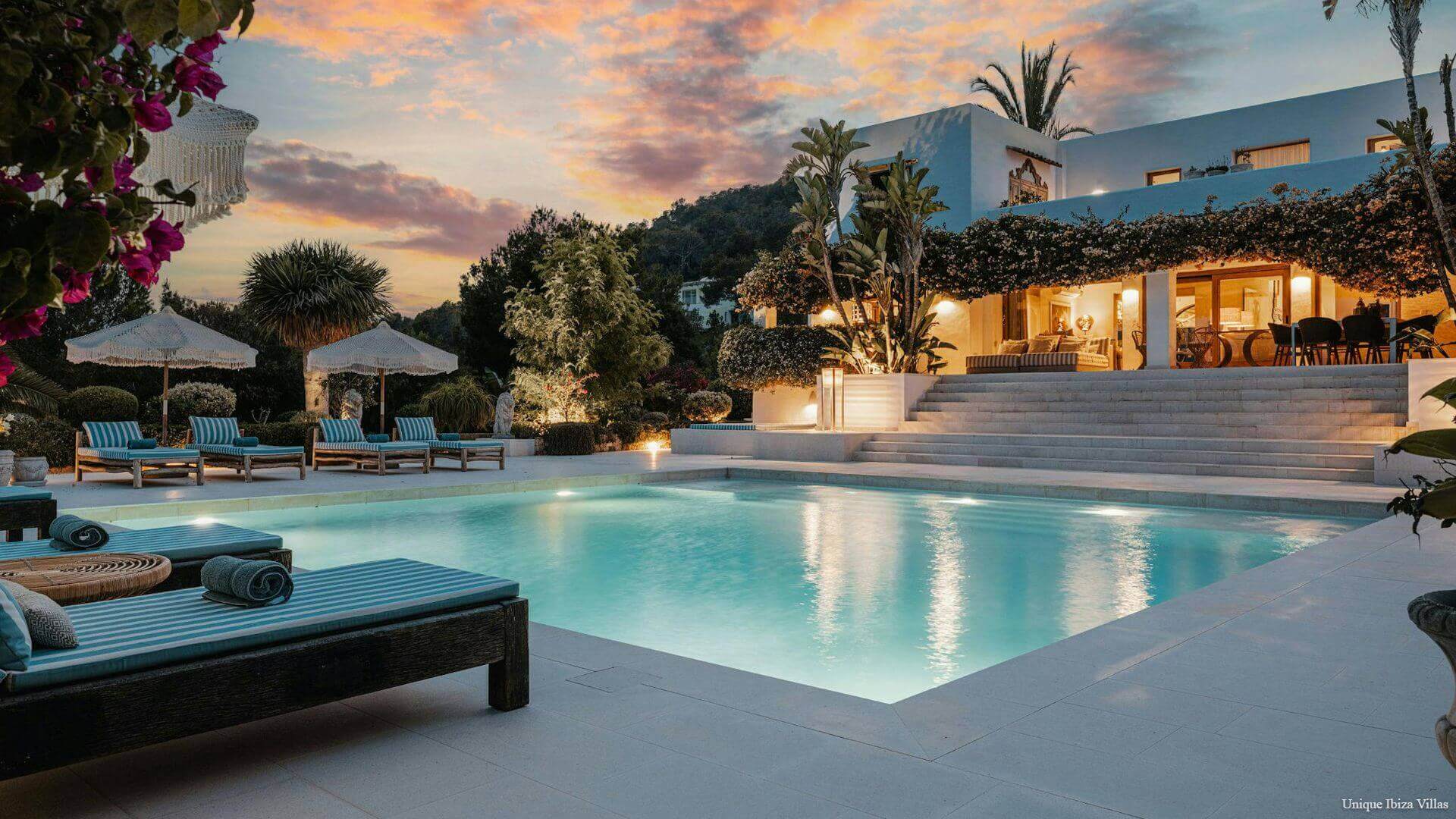 VILLA EL ZAFIRO - 6 bedrooms - Between San Jose/Ibiza Town  