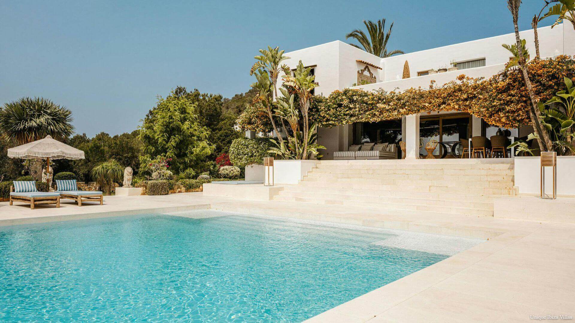 VILLA EL ZAFIRO - 6 bedrooms - Between San Jose/Ibiza Town  