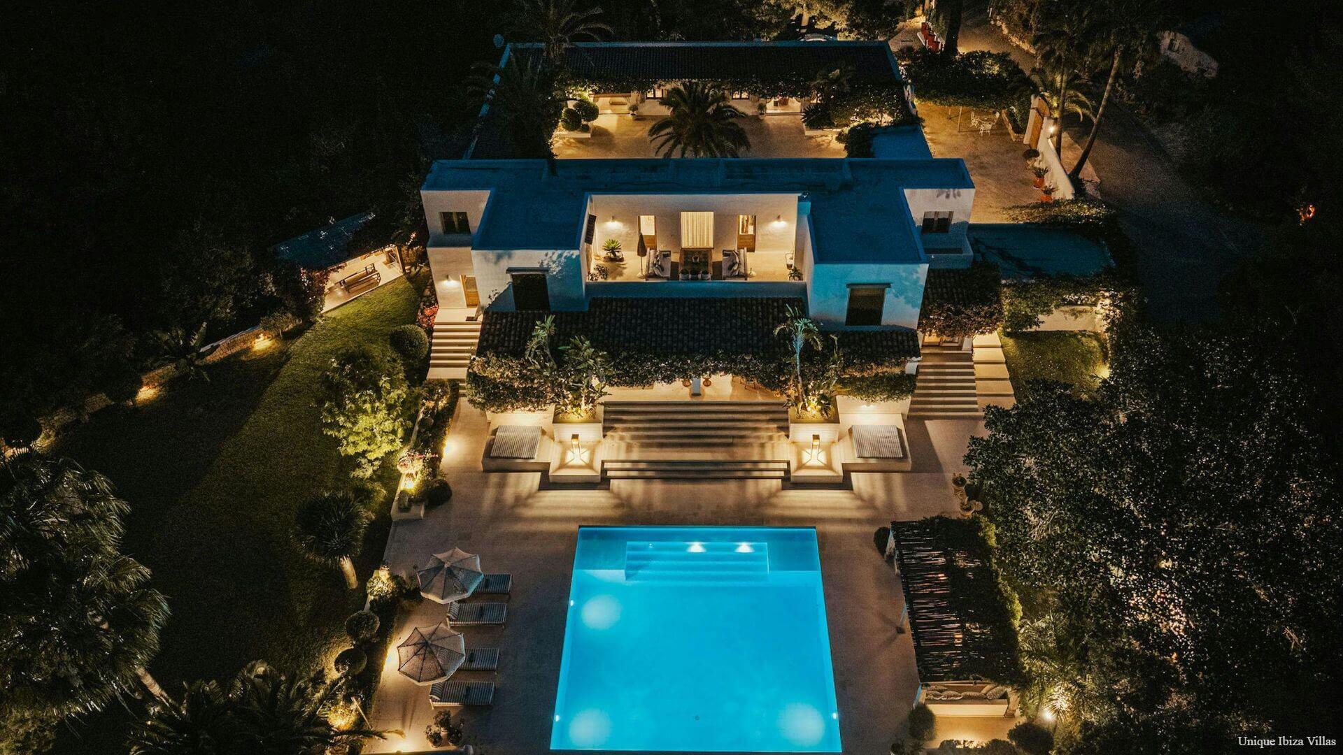 VILLA EL ZAFIRO - 6 bedrooms - Between San Jose/Ibiza Town  