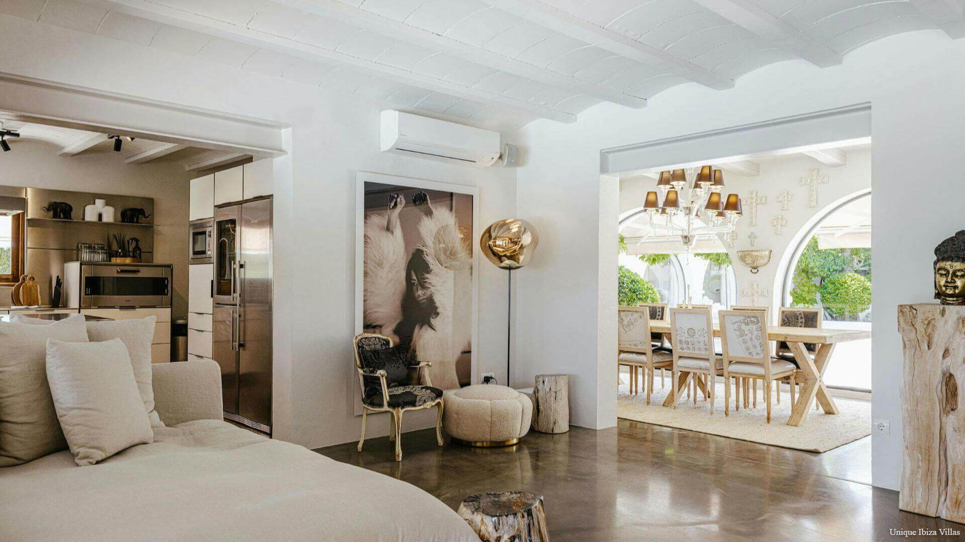 VILLA EL ZAFIRO - 6 bedrooms - Between San Jose/Ibiza Town  