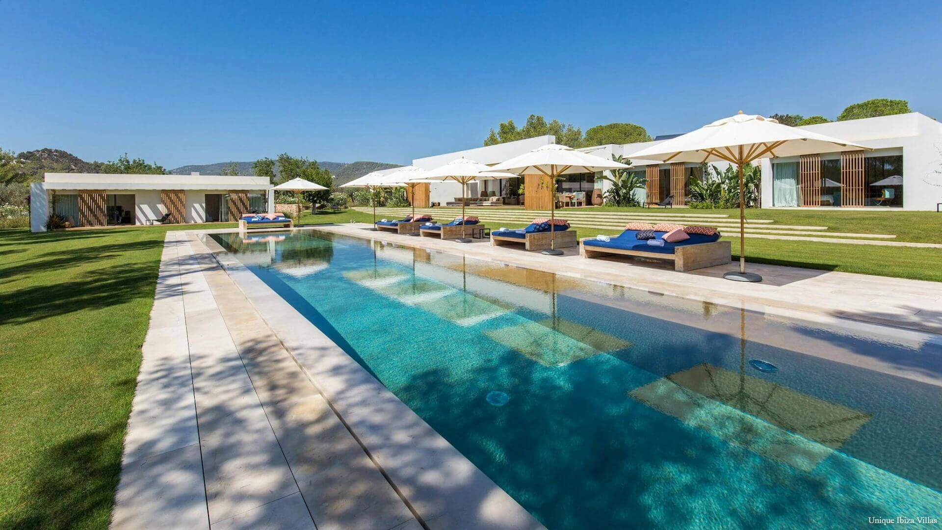 VILLA EDEN - 5 Bedrooms - Between San Jose/Cala Jondal/ Ibiza Town