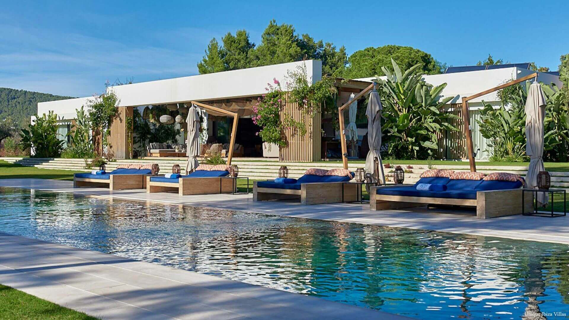 VILLA EDEN - 5 Bedrooms - Between San Jose/Cala Jondal/ Ibiza Town