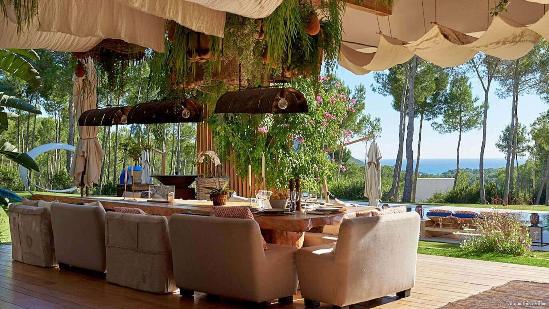 VILLA EDEN - 5 Bedrooms - Between San Jose/Cala Jondal/ Ibiza Town