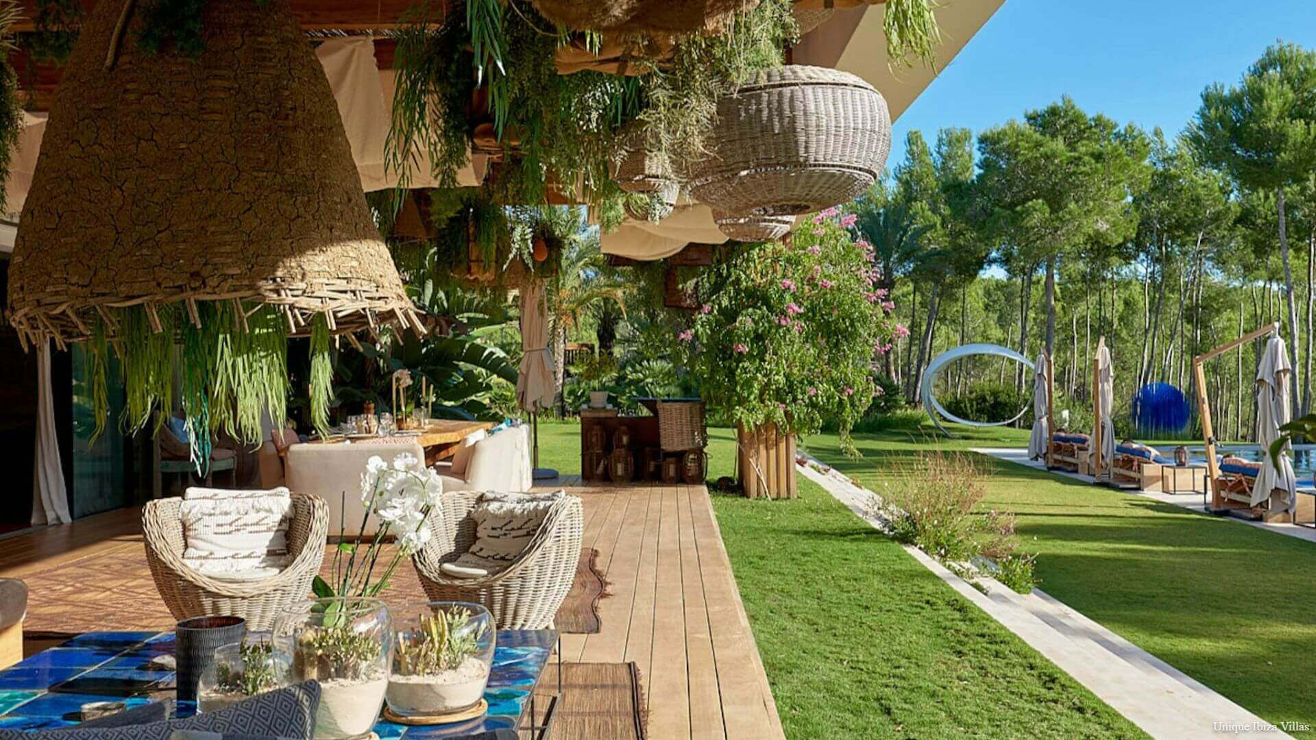 VILLA EDEN - 5 Bedrooms - Between San Jose/Cala Jondal/ Ibiza Town