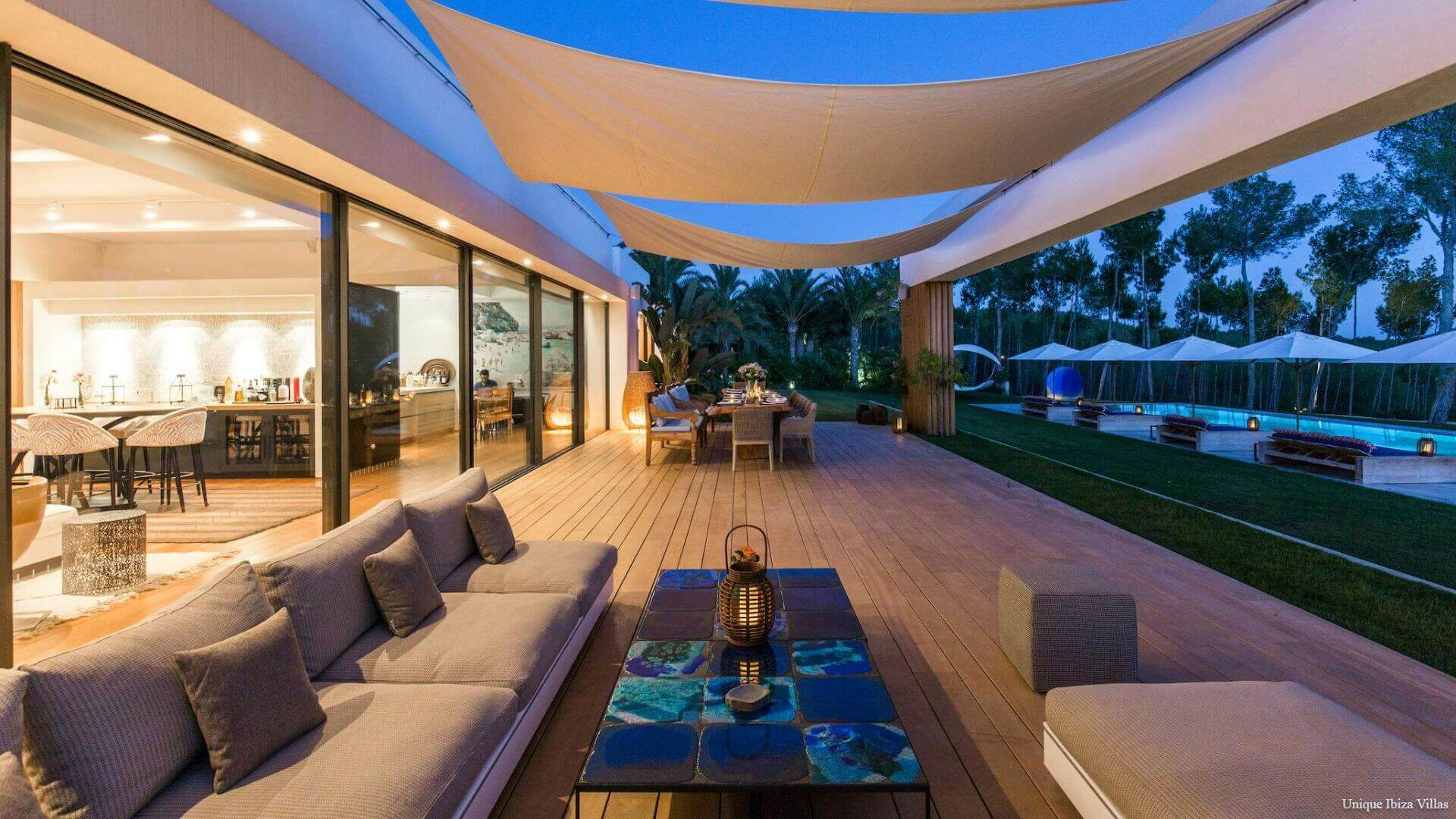 VILLA EDEN - 5 Bedrooms - Between San Jose/Cala Jondal/ Ibiza Town