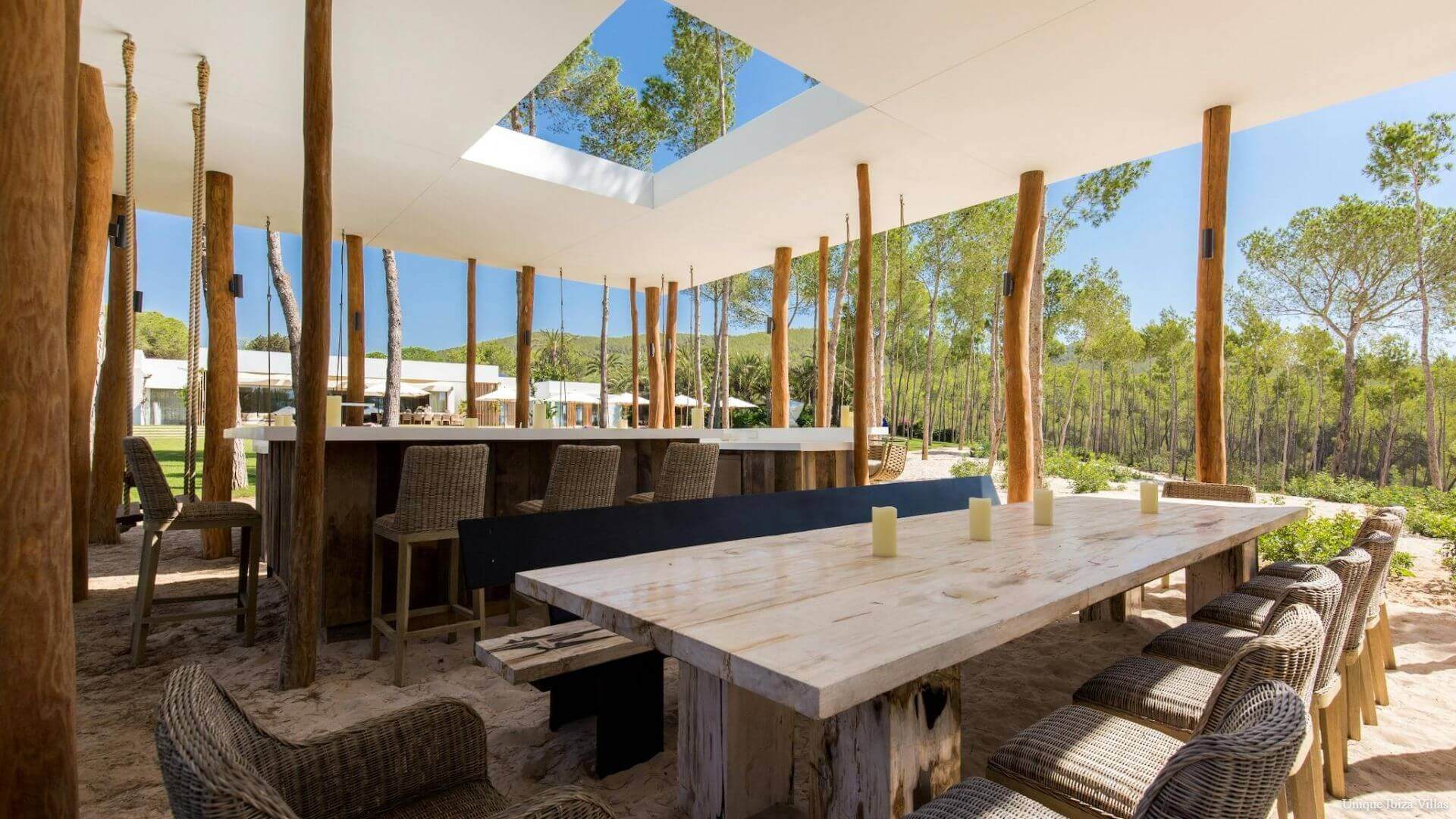 VILLA EDEN - 5 Bedrooms - Between San Jose/Cala Jondal/ Ibiza Town