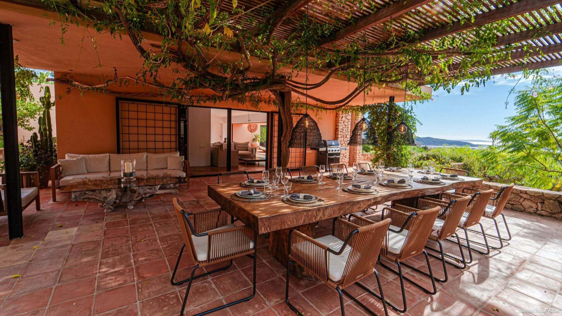 CASA JARDIN - 6 Bedrooms - Between San Jose/Ibiza Town