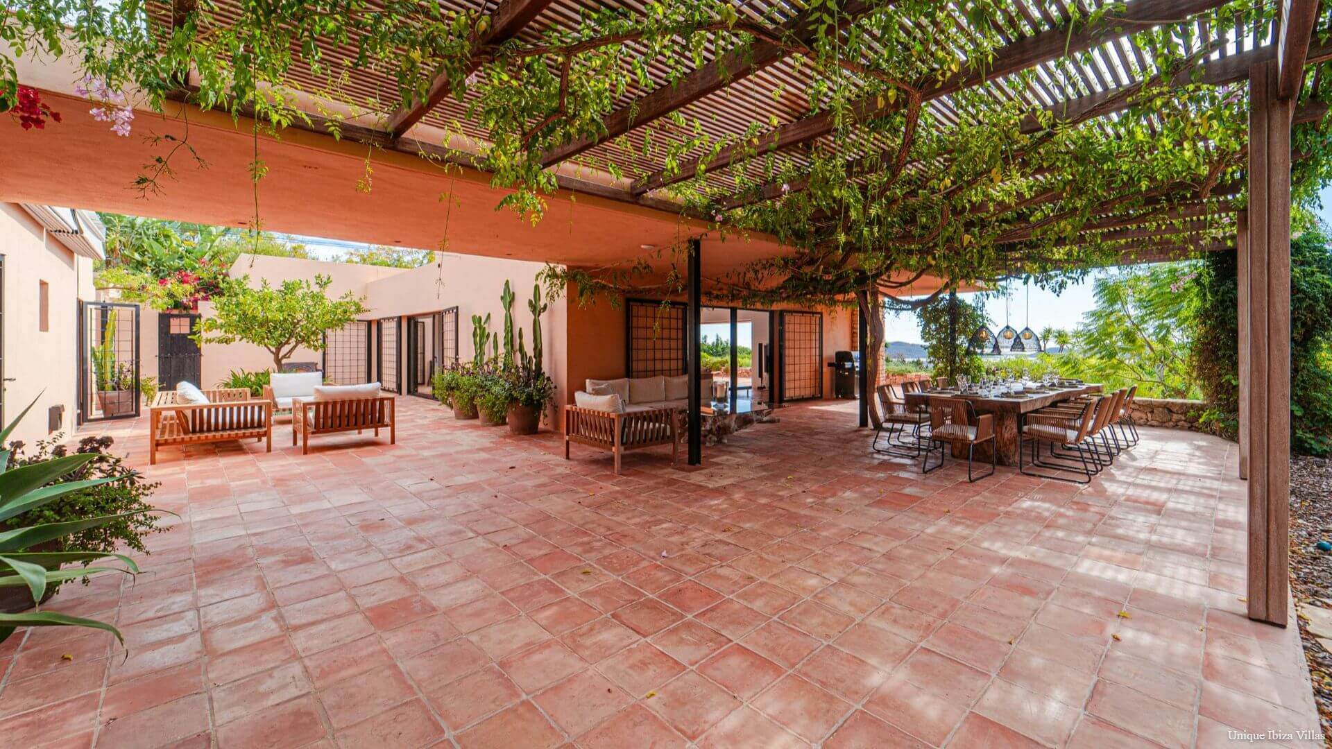 CASA JARDIN - 6 Bedrooms - Between San Jose/Ibiza Town